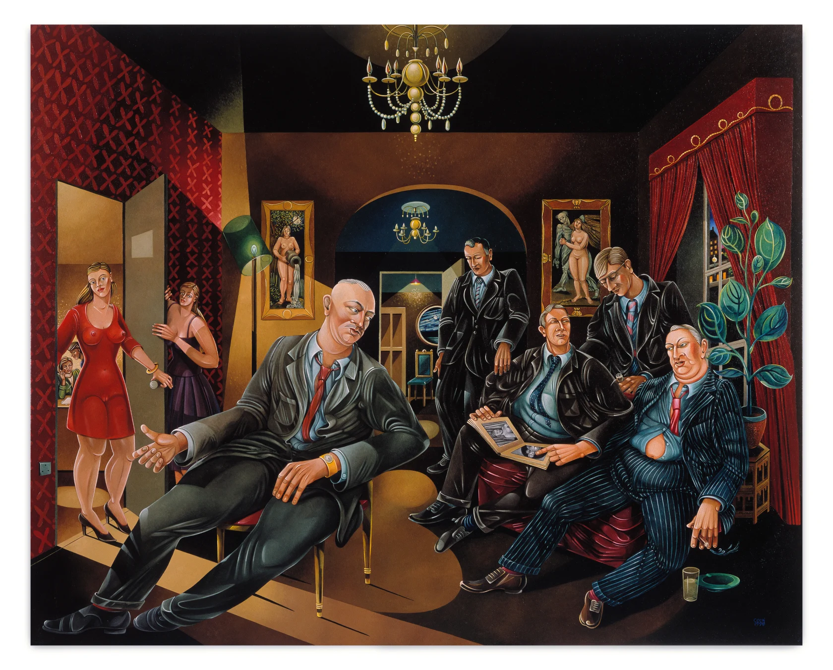 Caroline Coon Choosing – Before the Parade, 1998