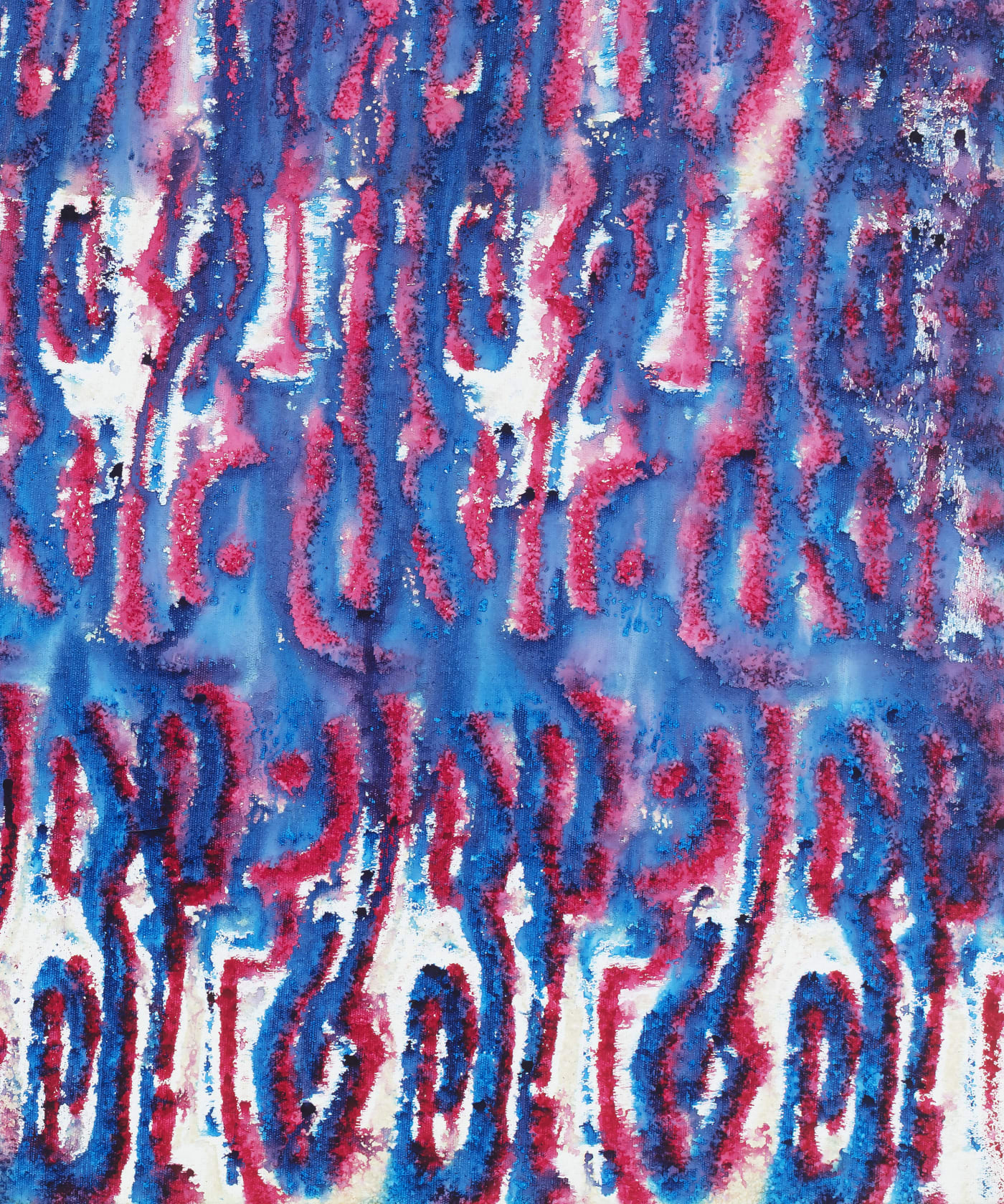 Luiz Zerbini, Small rectangular slice of pattern 2, 2020