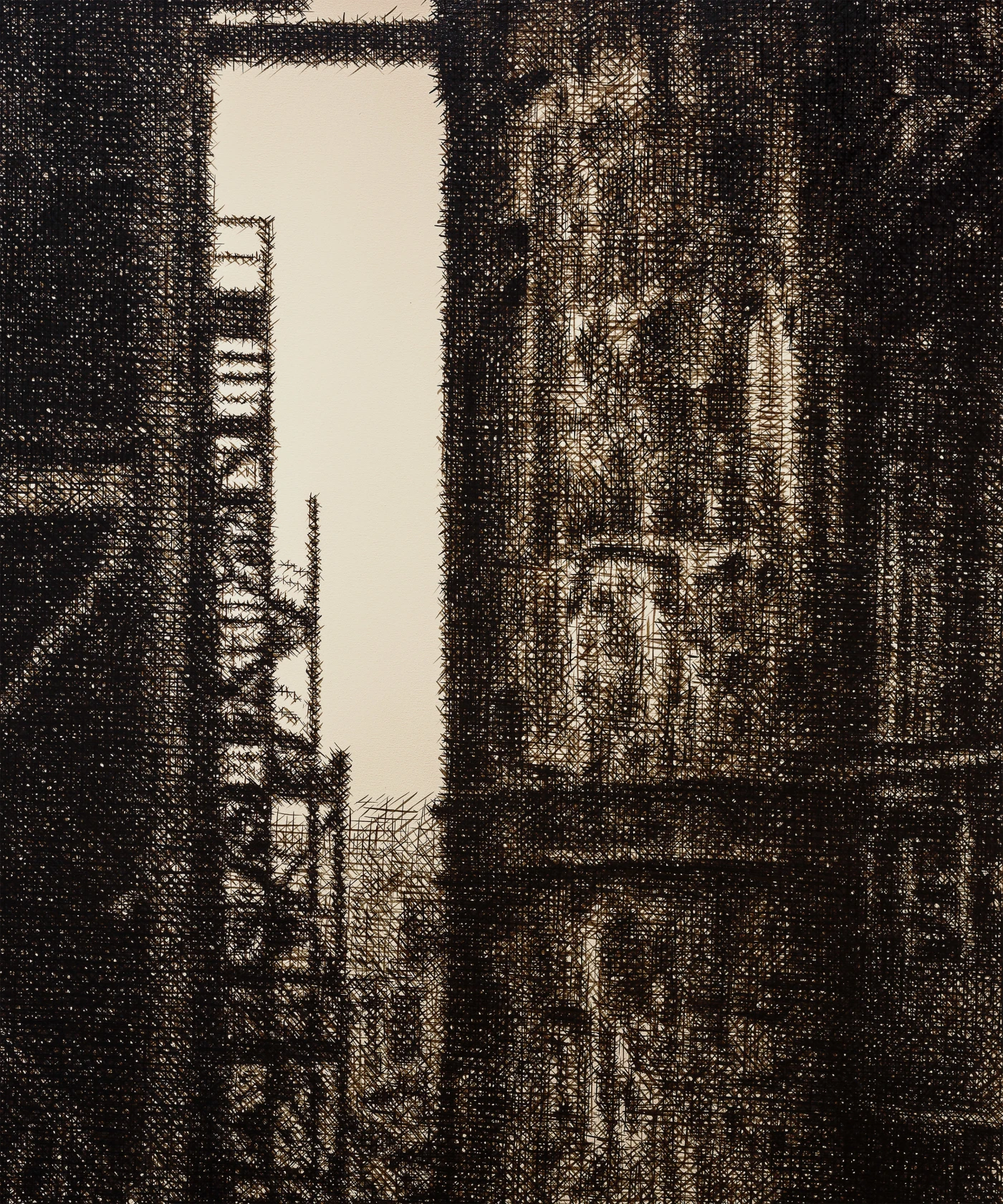 Wayne Gonzales, Steel Stacks, Bethlehem, Pennsylvania, 2016