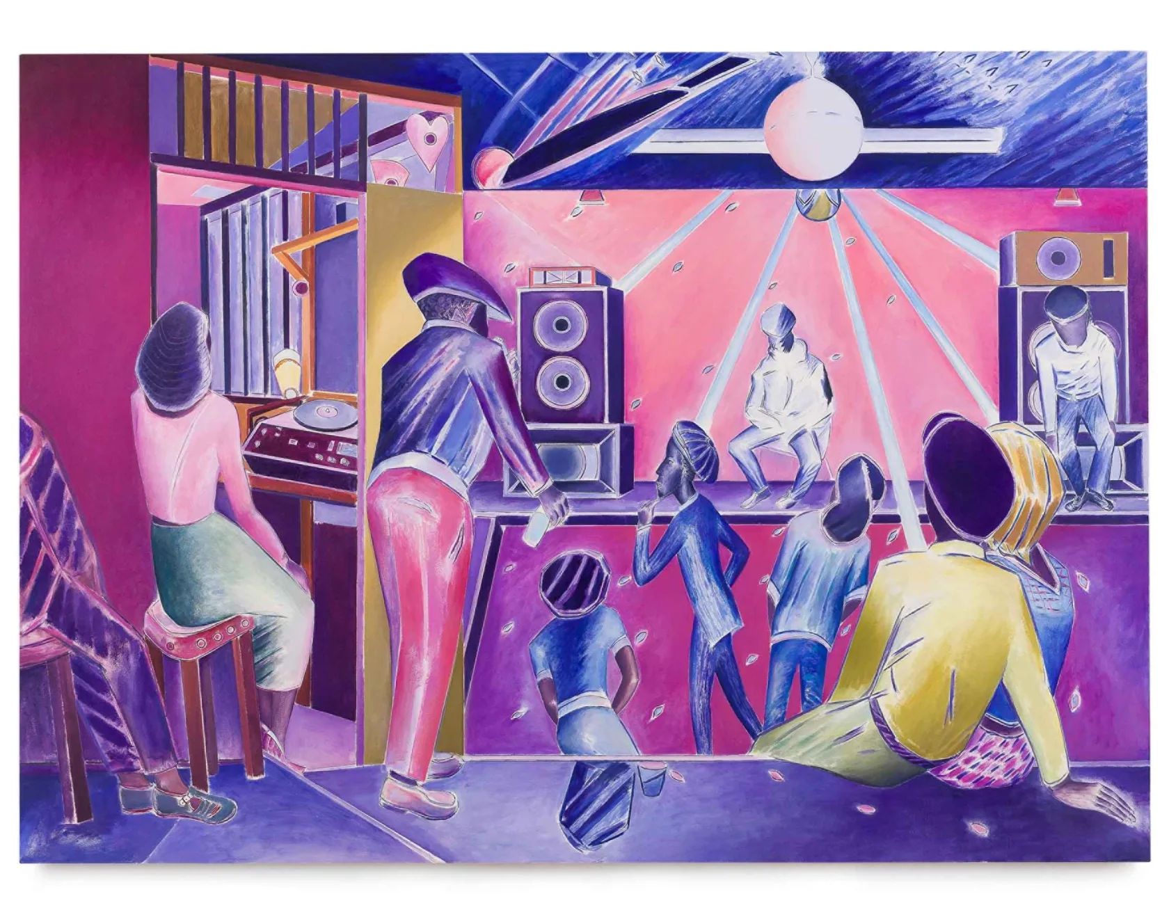 Denzil Forrester, Midnight Rose, 2019