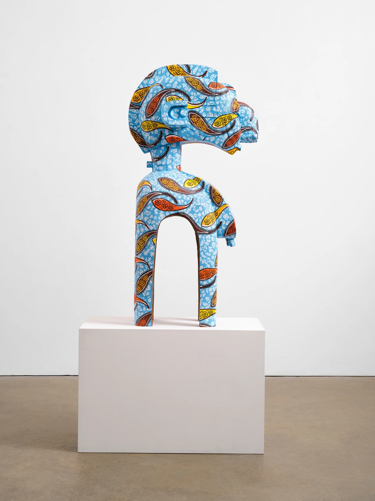 Yinka Shonibare Hybrid Mask (D’mba), 2022