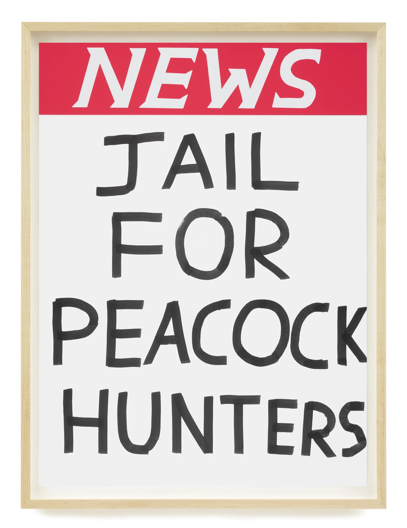 David Shrigley, Untitled, 2018