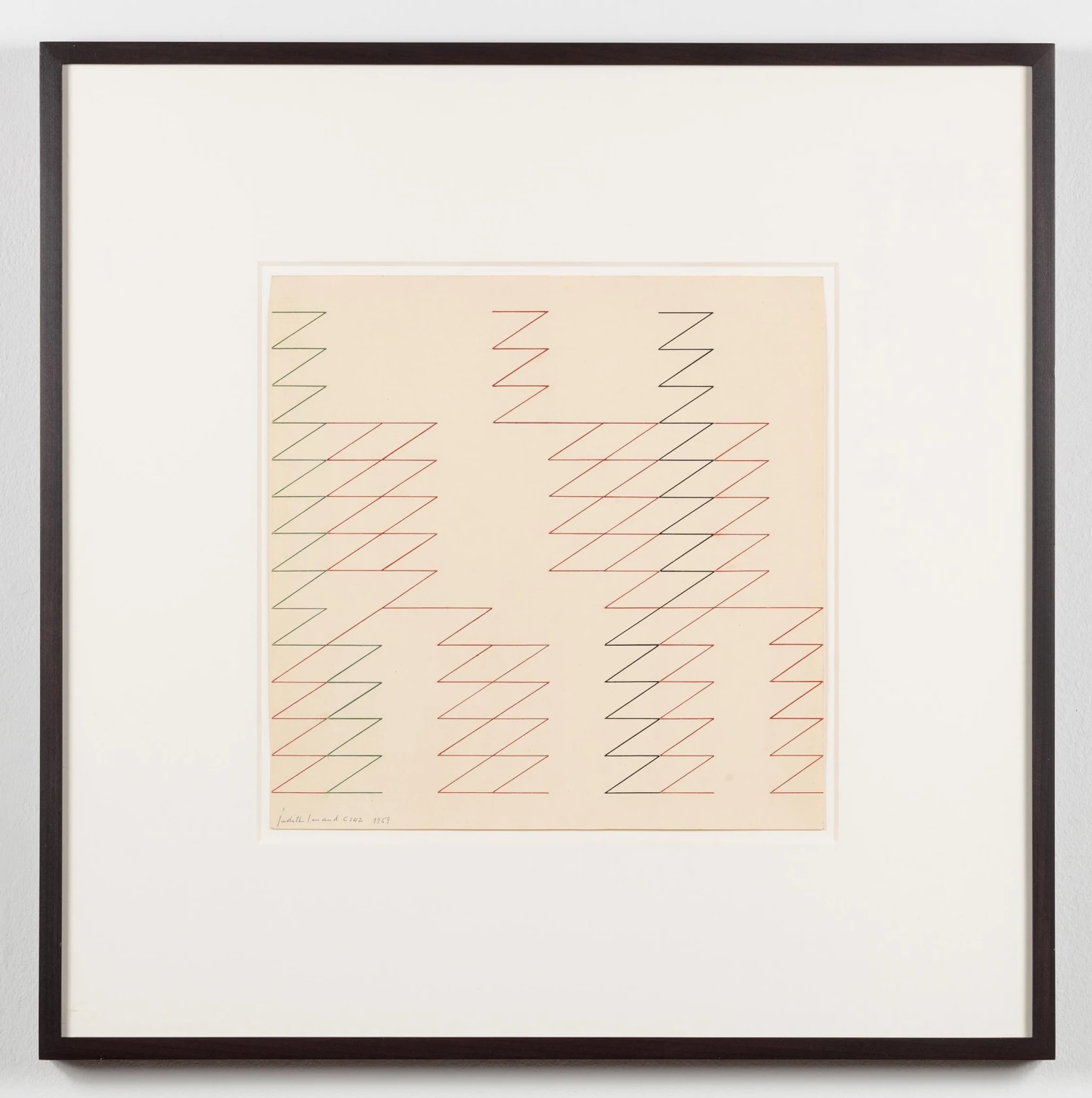 Judith Lauand Concreto 142, Acervo 301, 1959