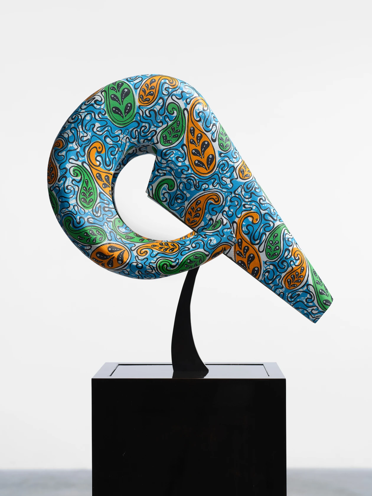 Yinka Shonibare Hybrid Mask (Bozo), 2023