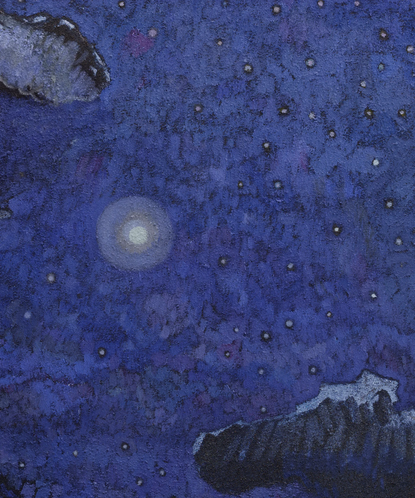 Sky Glabush Logging road at night, 2024