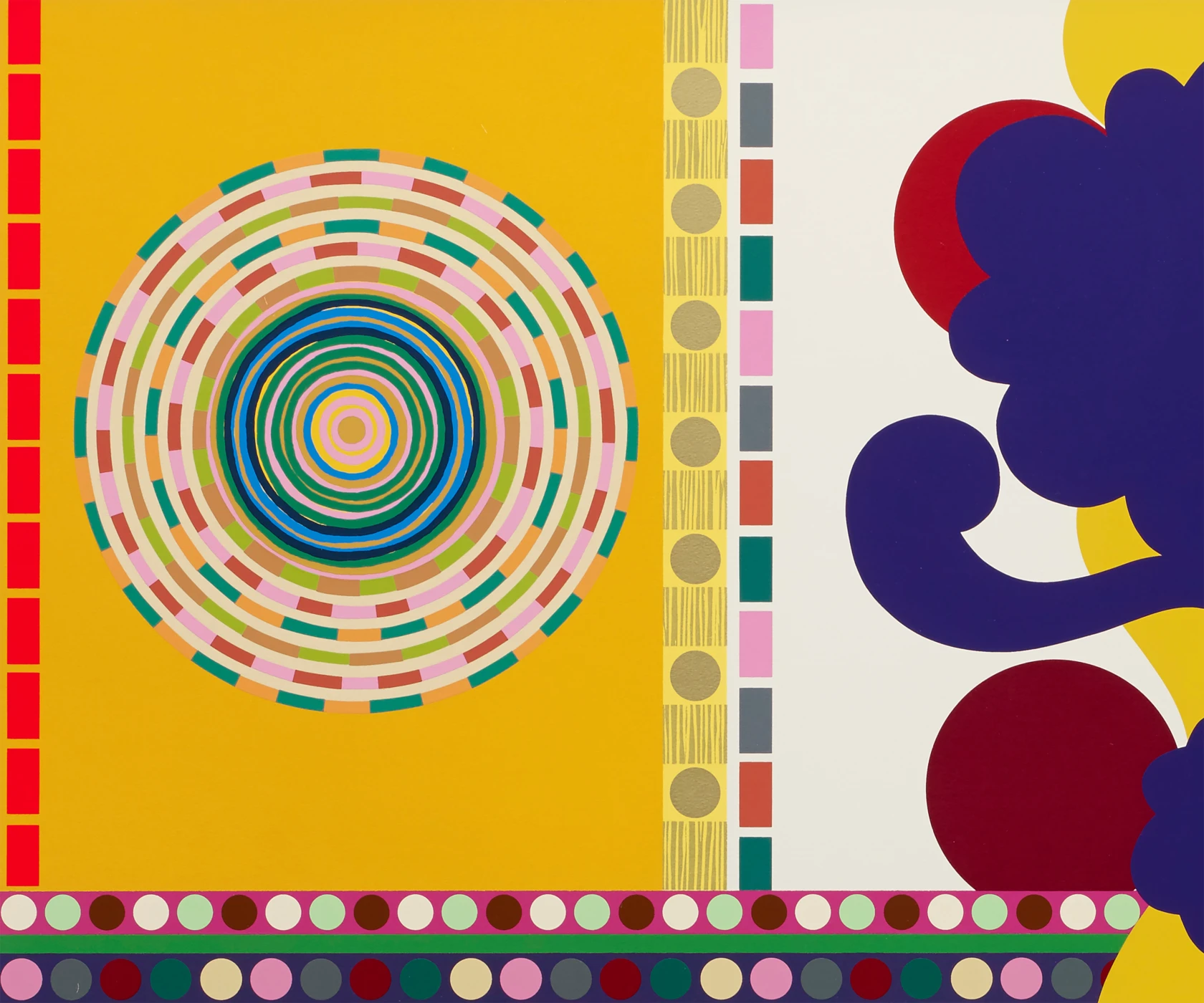 Beatriz Milhazes Canela (Cinnamon), 2009