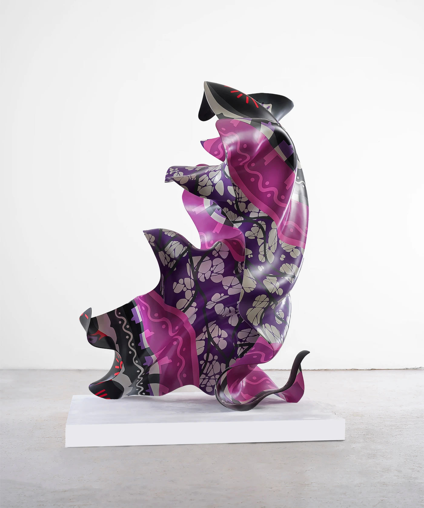 Yinka Shonibare, Wind Sculpture in Bronze (SG) I, 2023