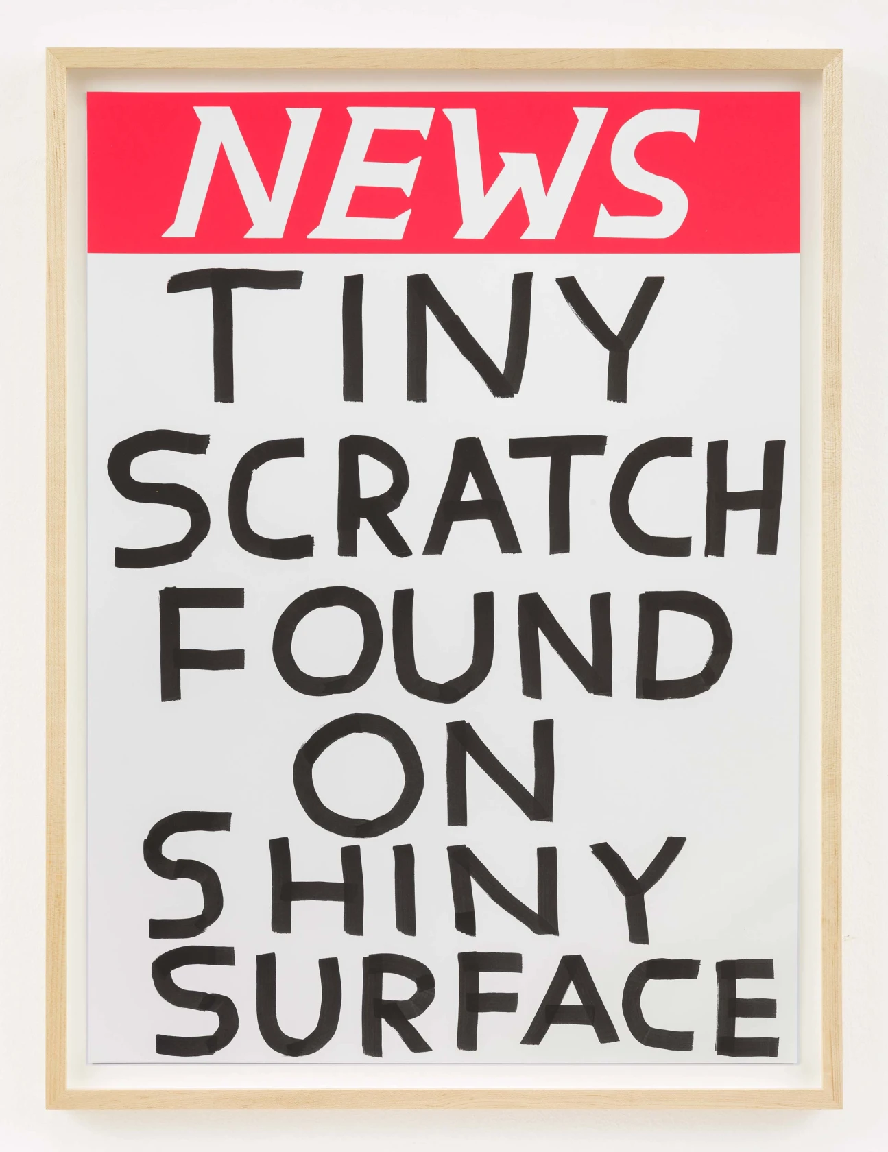 David Shrigley, Untitled, 2018
