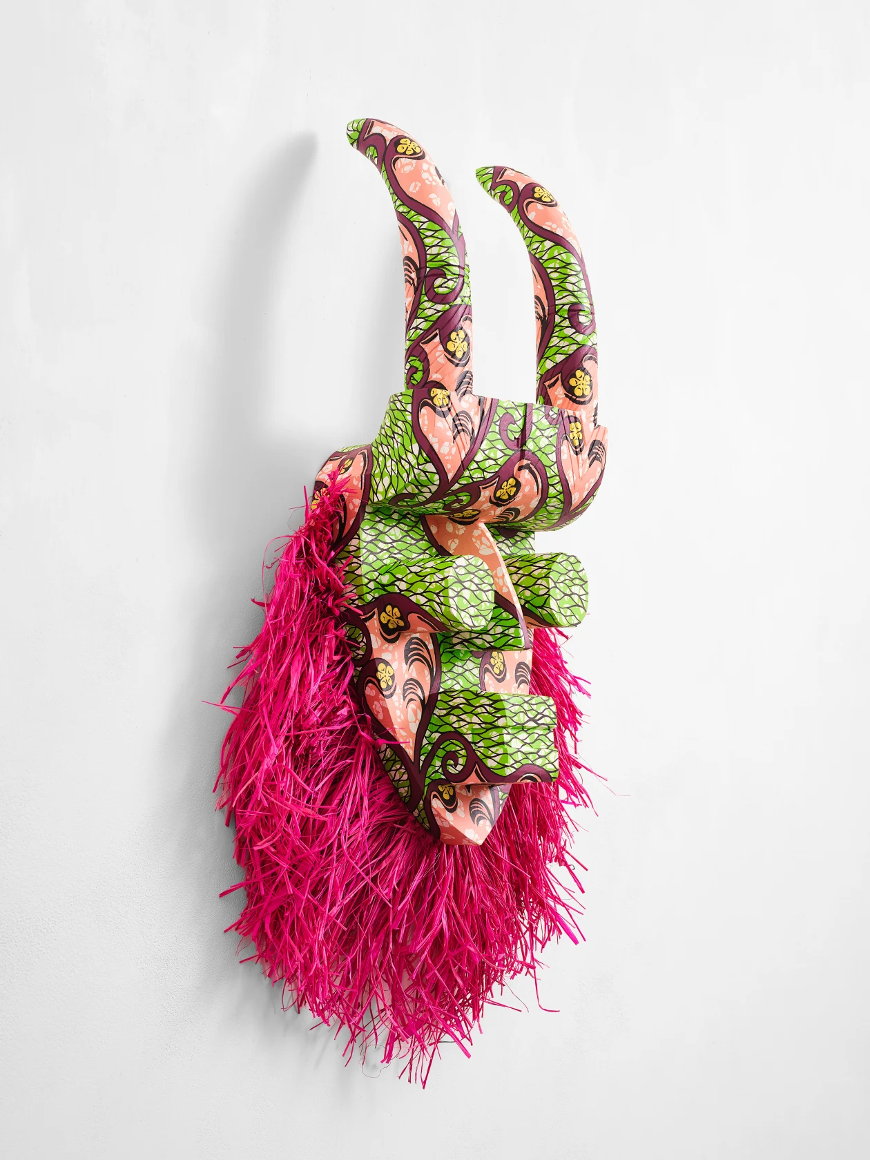 Yinka Shonibare, Hybrid Mask (Kru) II, 2022