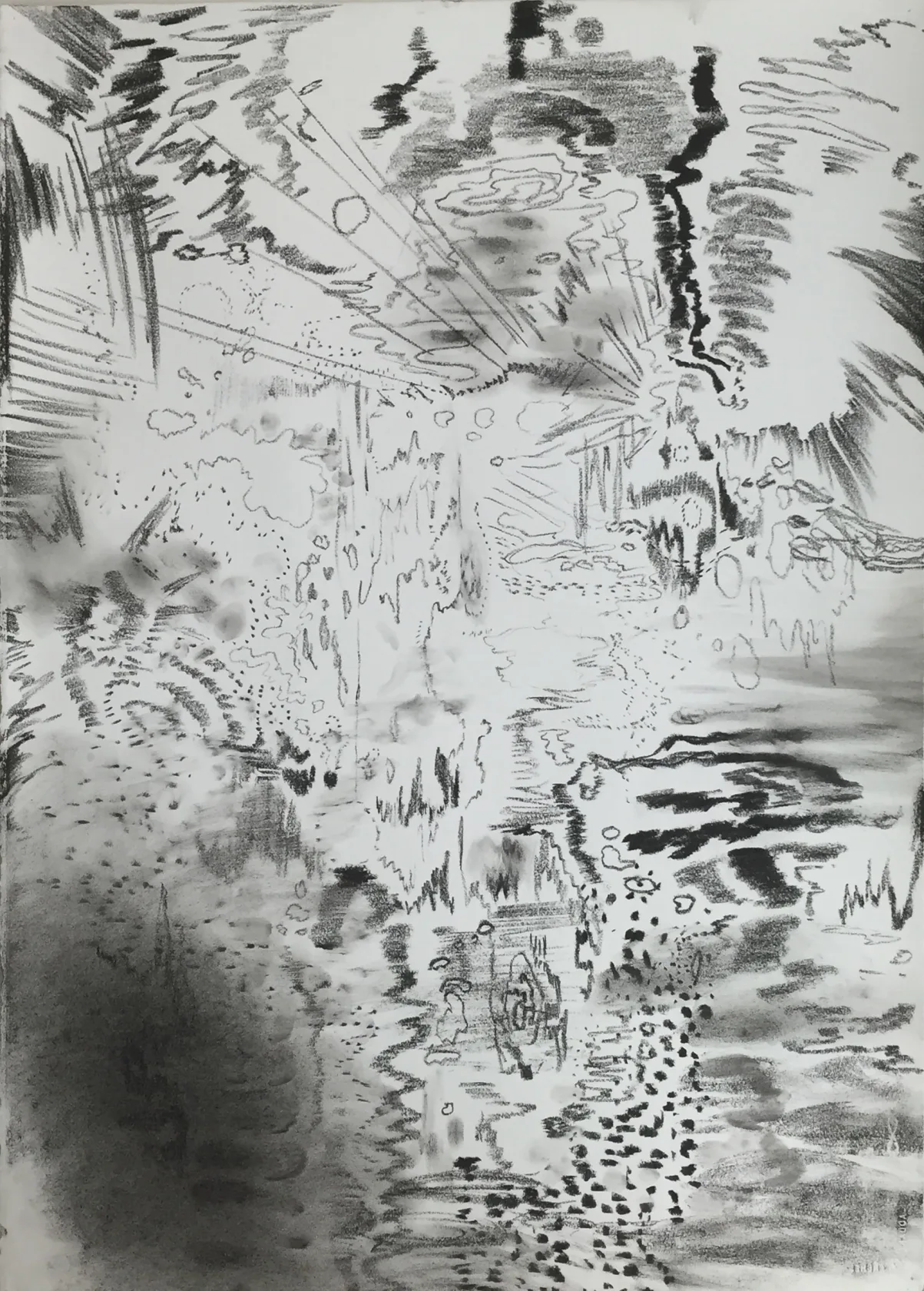 Jim Hodges, Walla Walla (digging I - VIII), 2015