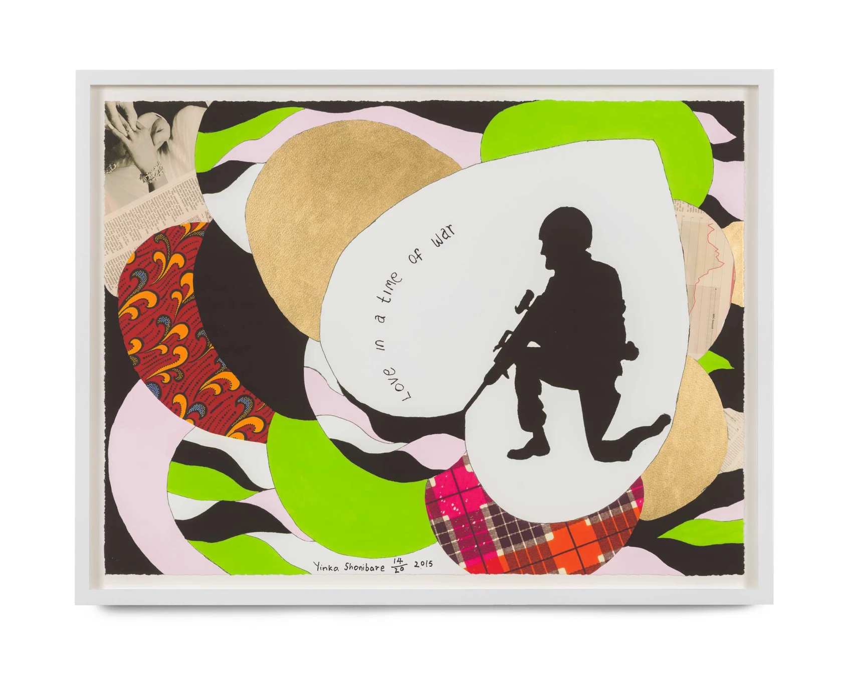 Yinka Shonibare, Love in a Time of War 3, 2015