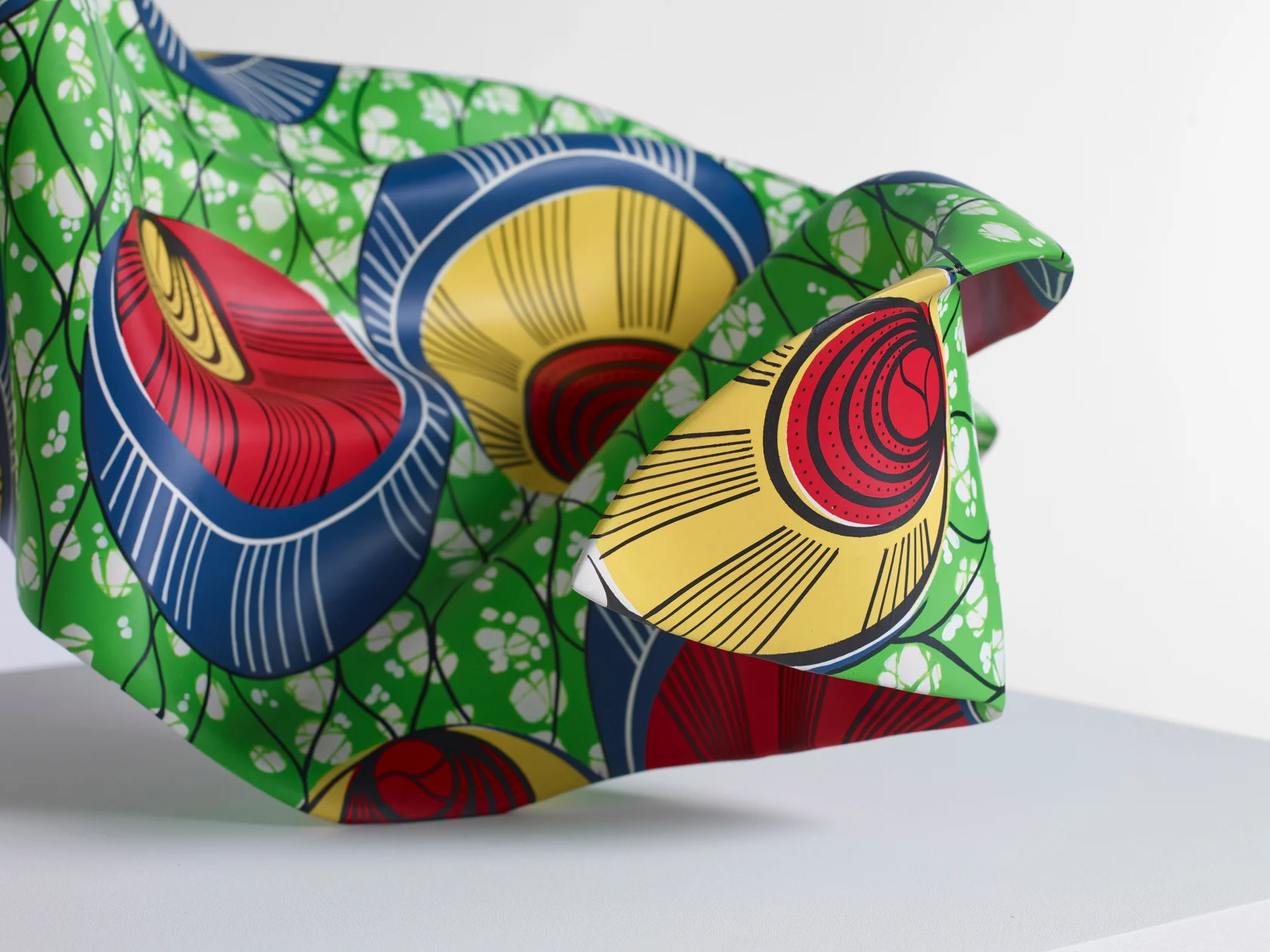 Yinka Shonibare Bronze (Green, Blue & Yellow), 2022