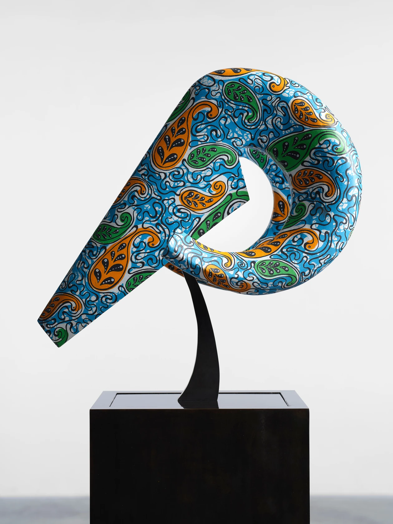 Yinka Shonibare Hybrid Mask (Bozo), 2023