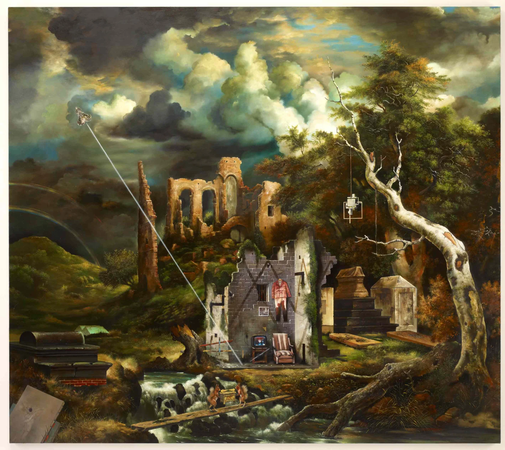 Ged Quinn, A Fable that will Foretell a Parable, 2011