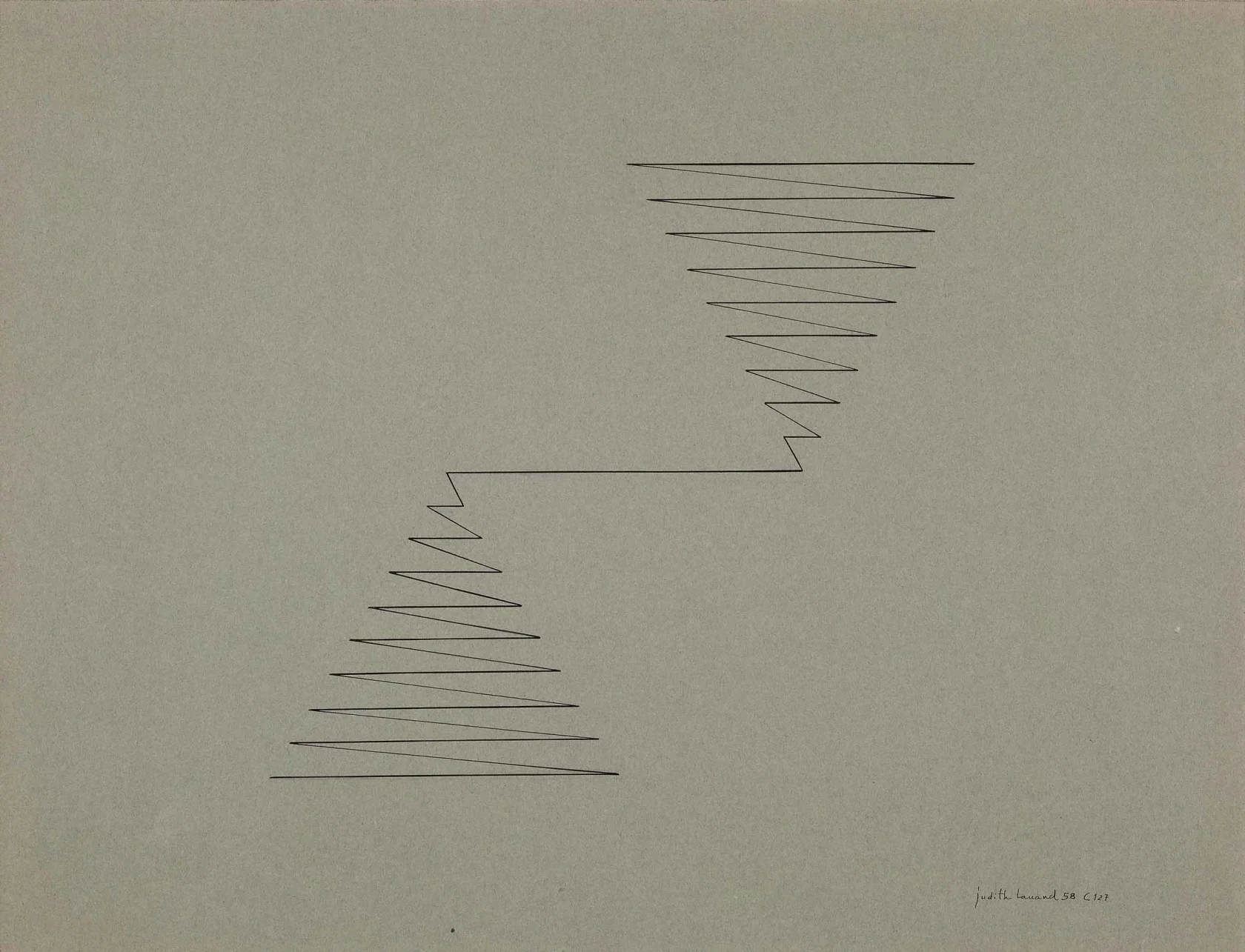 Judith Lauand Concreto 127, Acervo 191, 1958