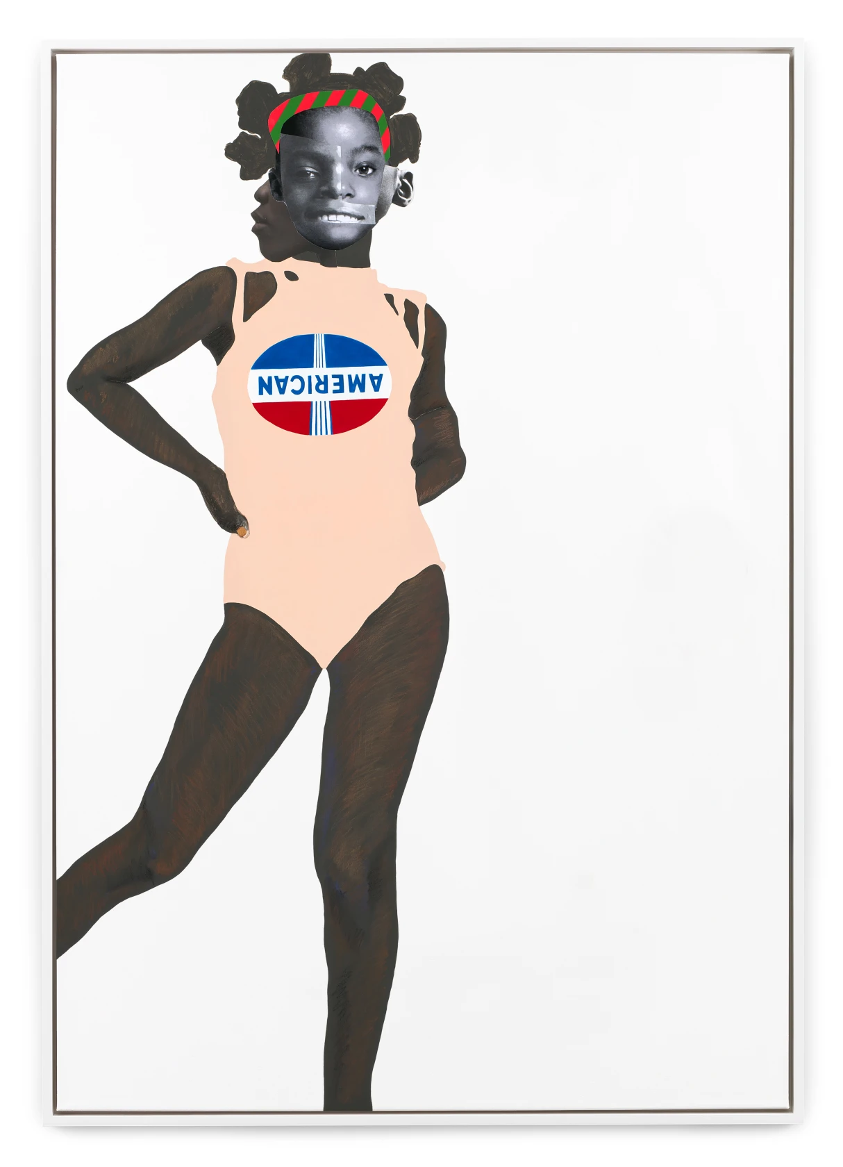 Deborah Roberts, Subject: America #3, 2021
