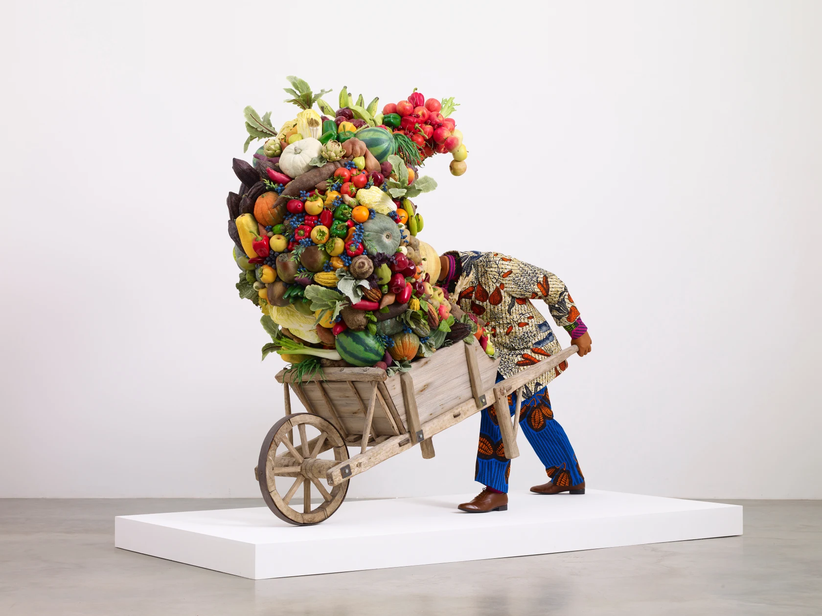 Yinka Shonibare Food Man, 2021