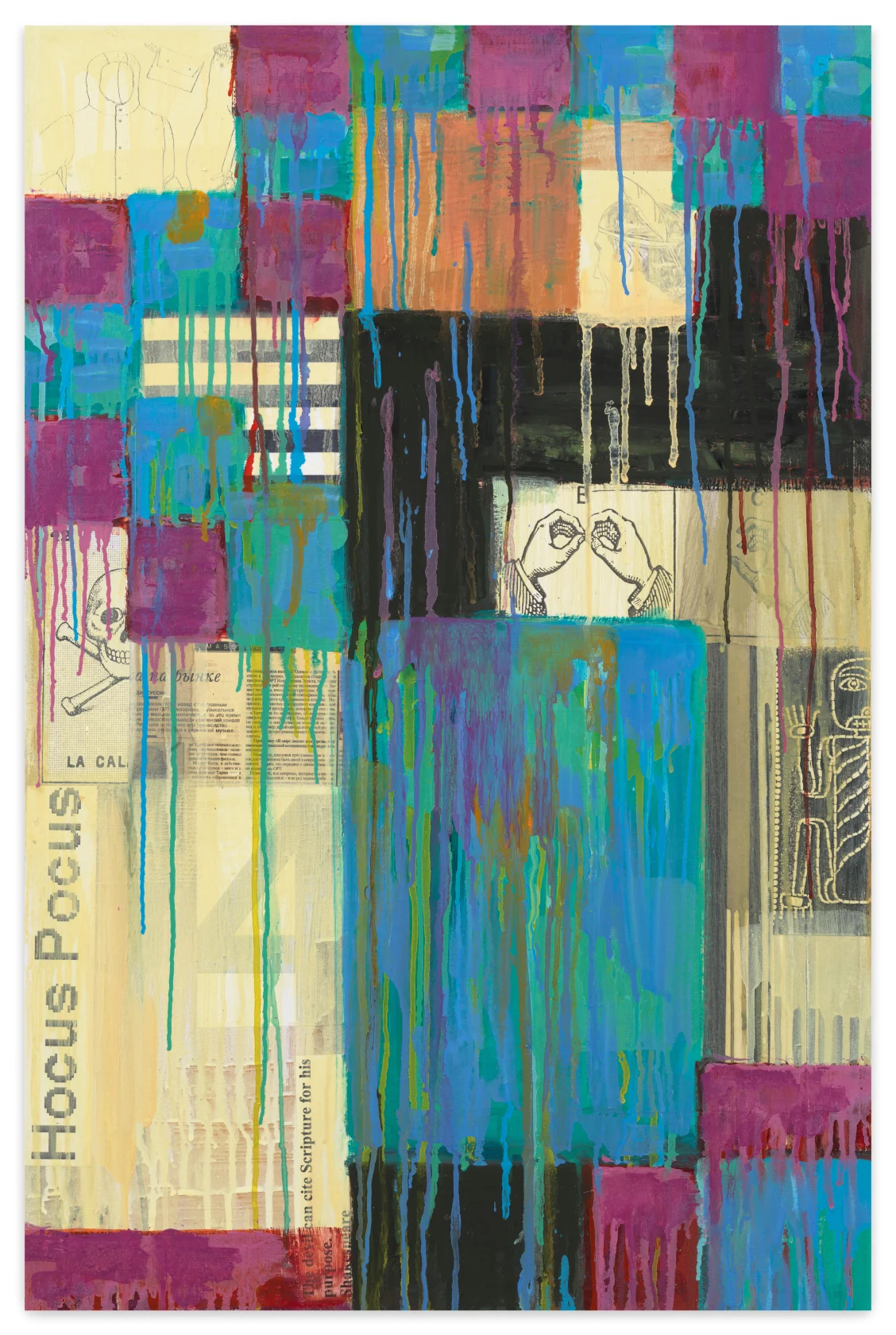 Jaune Quick-to-See Smith, Hocus Pocus, 2003