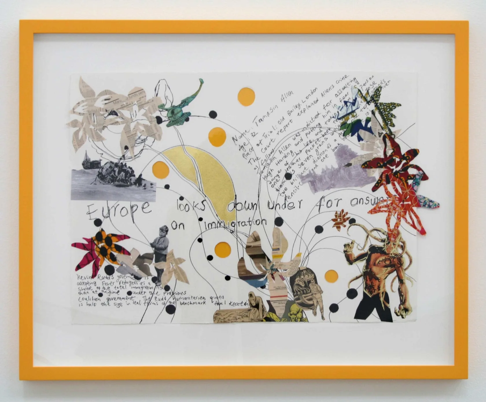 Yinka Shonibare, Alien Flag Drawings, 2011