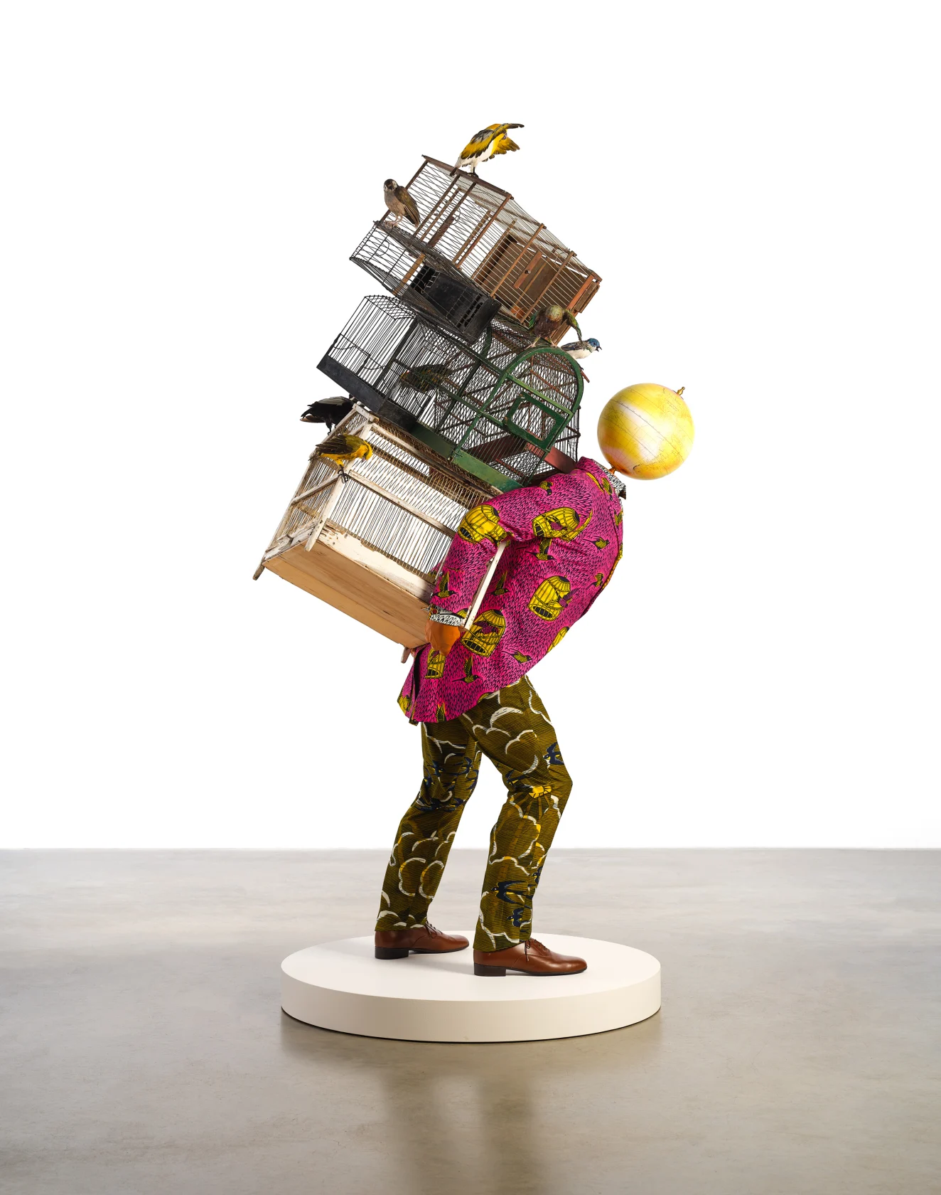 Yinka Shonibare Birdcage Man, 2023