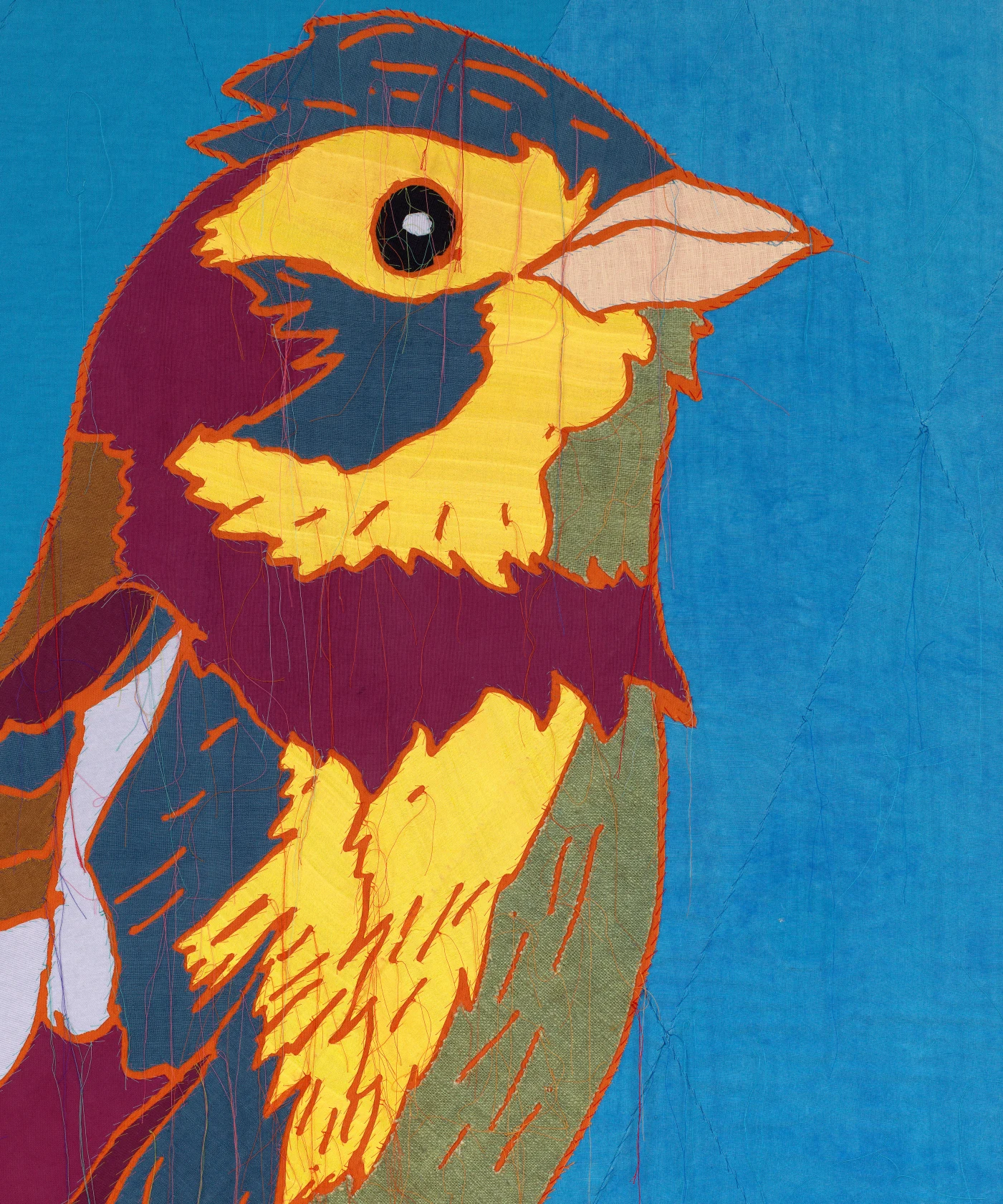 Yinka Shonibare, African Bird Magic (Yellow Breasted Bunting) II, 2023