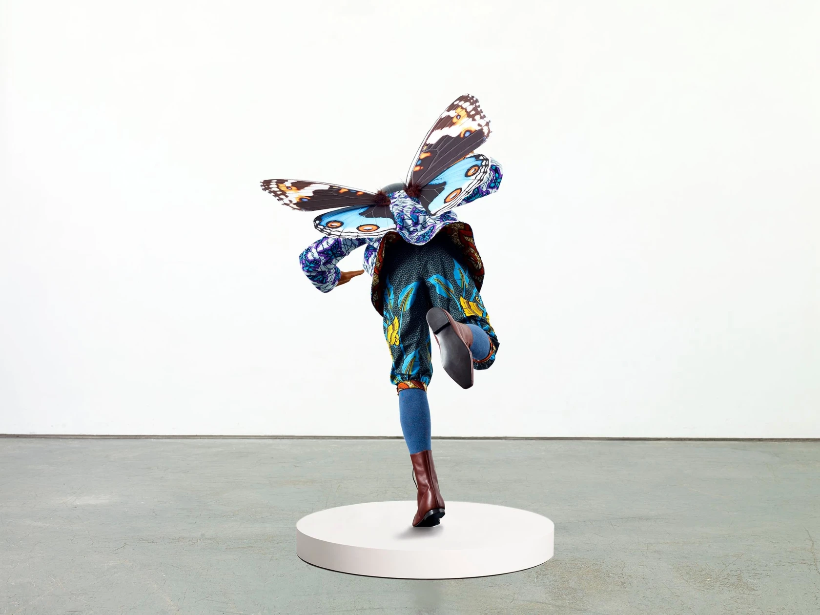 Yinka Shonibare, Butterfly Kid (Boy) IV, 2019