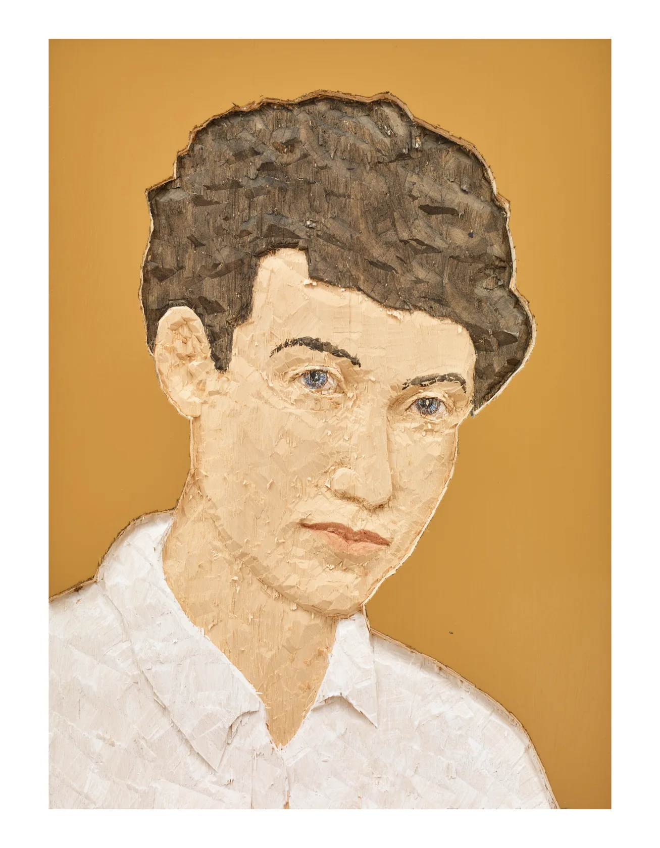 Stephan Balkenhol, Relief Man, 2015