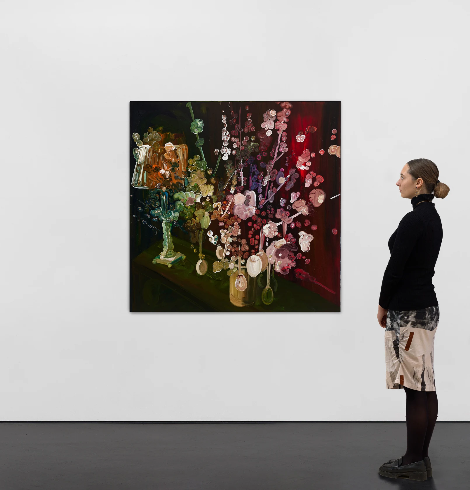 Clare Woods, Mingling, 2024