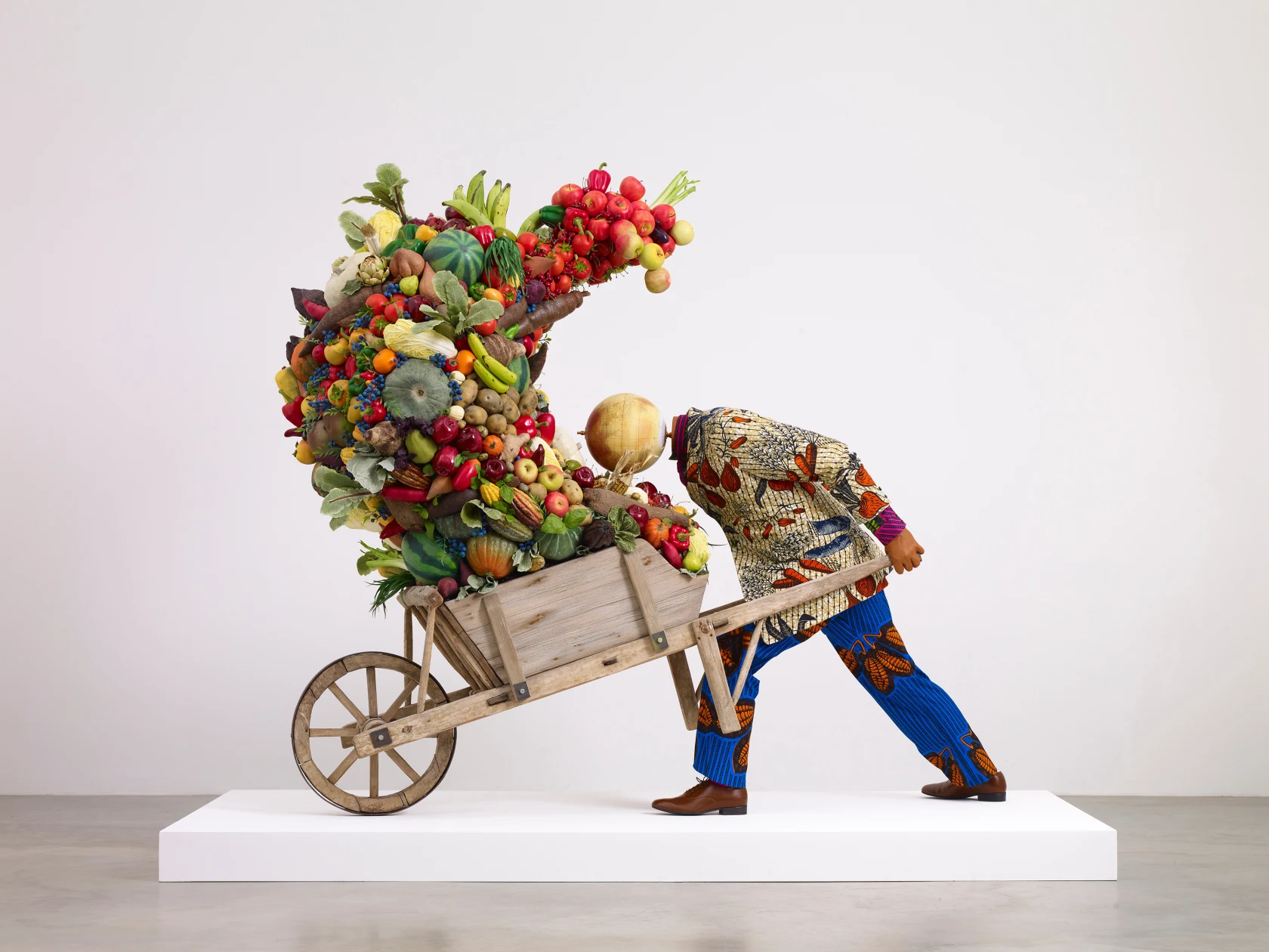 Yinka Shonibare Food Man, 2021