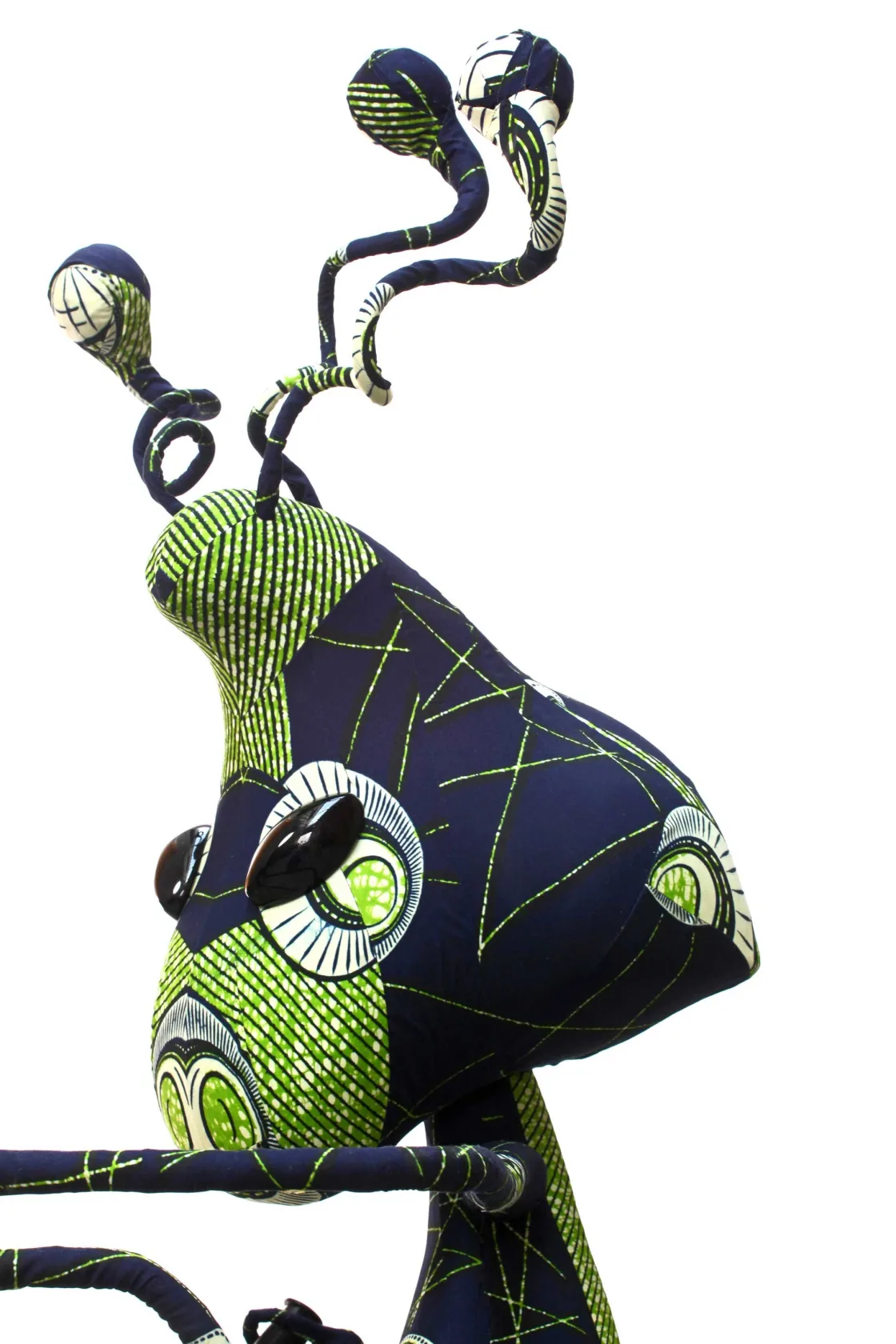 Yinka Shonibare Alien man on flying machine, 2011