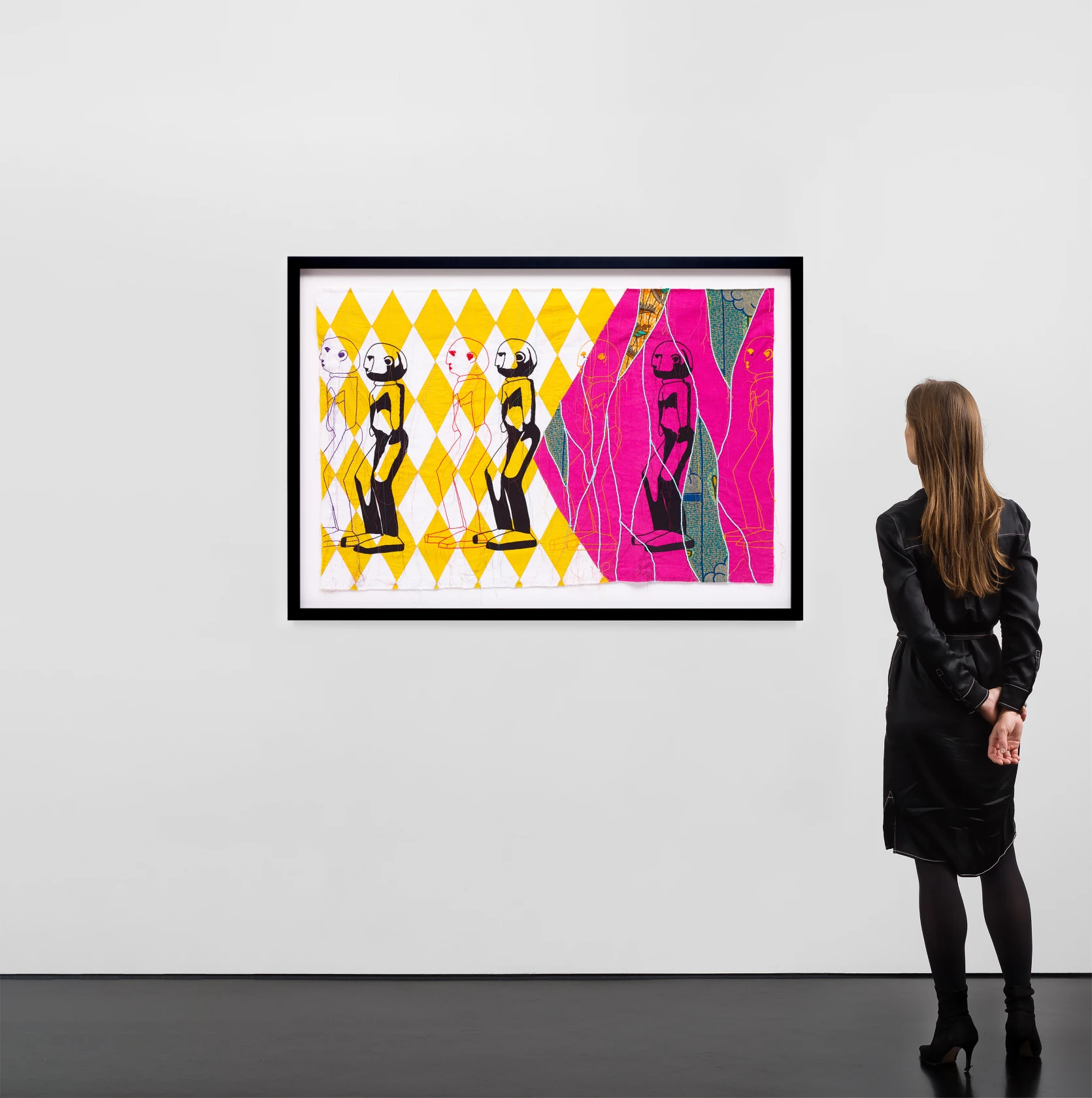 Yinka Shonibare, Modern Magic (Studies of African Art from Picasso’s Collection) VIII, 2020