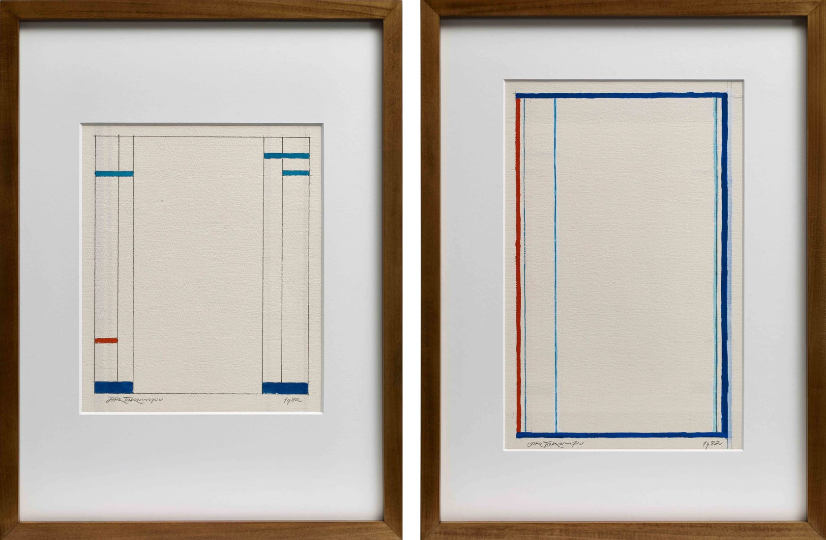 Jiro Takamatsu, Frame / Frame, 1982