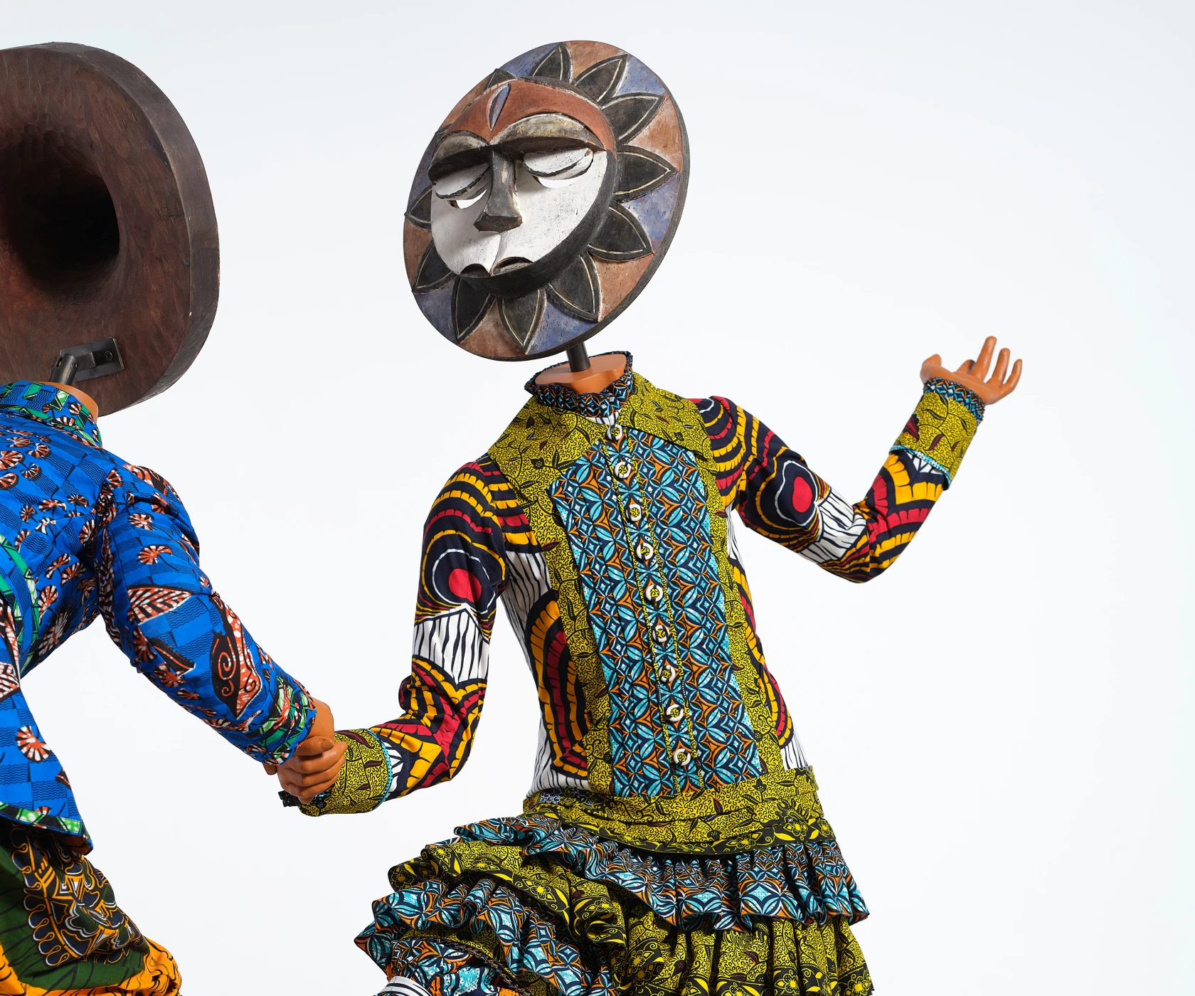 Yinka Shonibare Sun Dance Kids (Boy and Girl), 2023