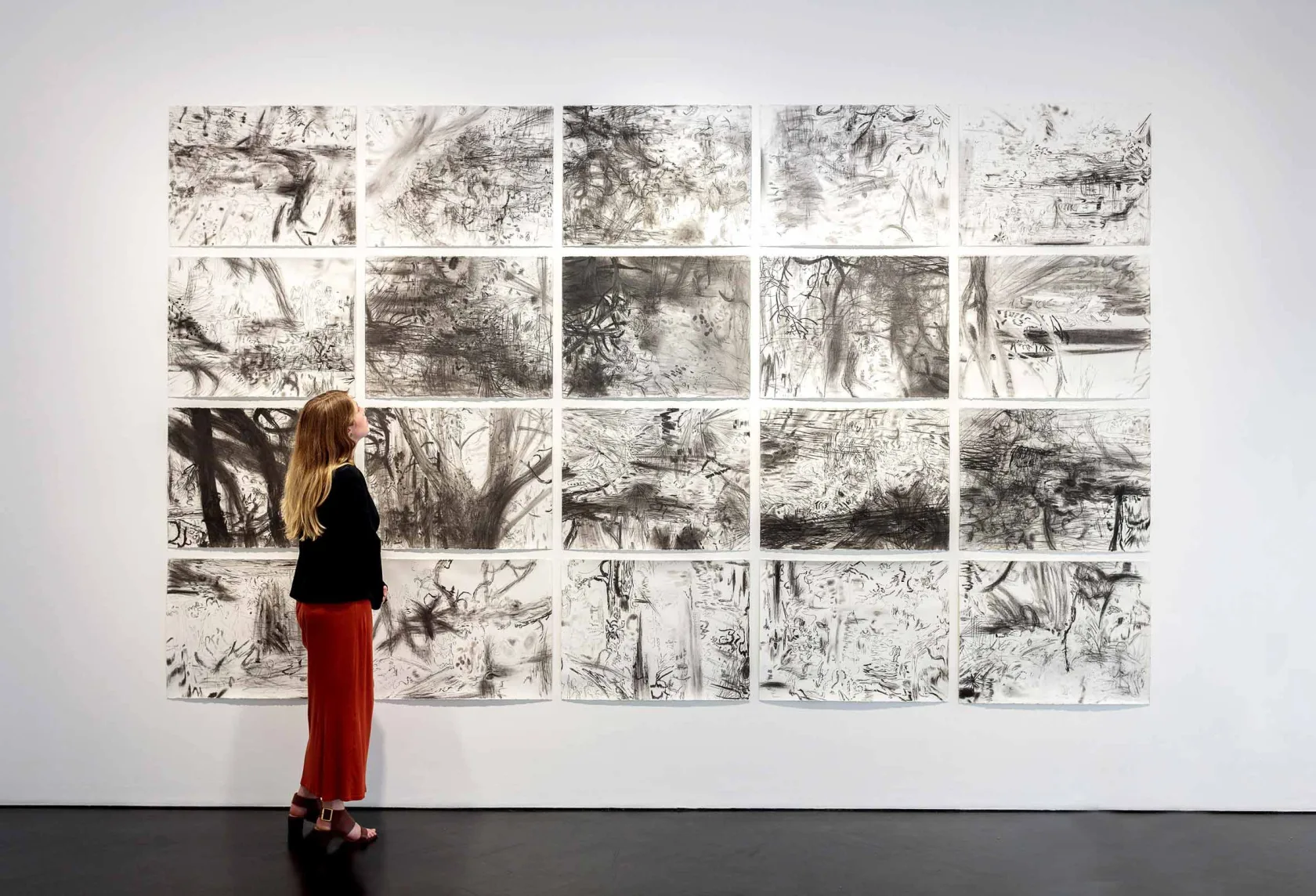 Jim Hodges, No title (winter notes) #66 - 85, 2016
