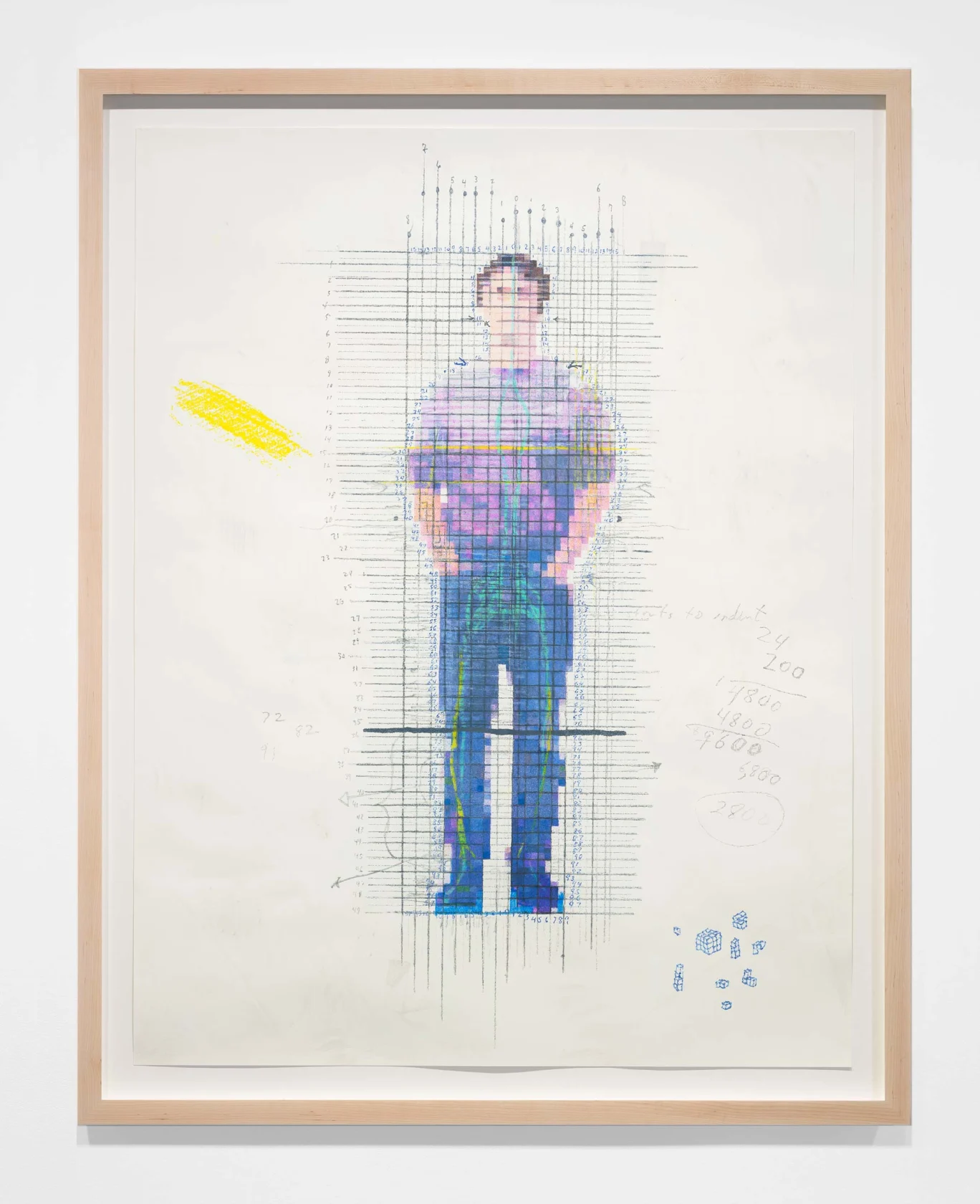 Tom Friedman, Self Portrait for Sugar Cubes Figure, 2018