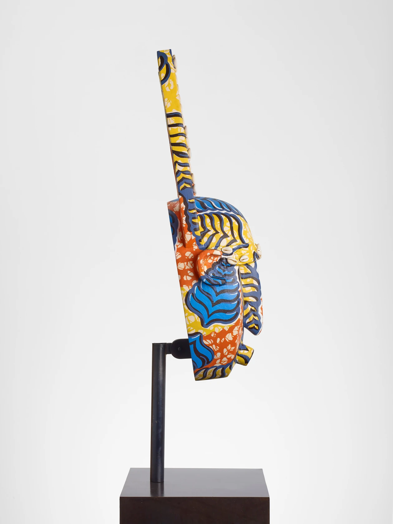 Yinka Shonibare, Hybrid Mask (Ntomo), 2020 - 2021