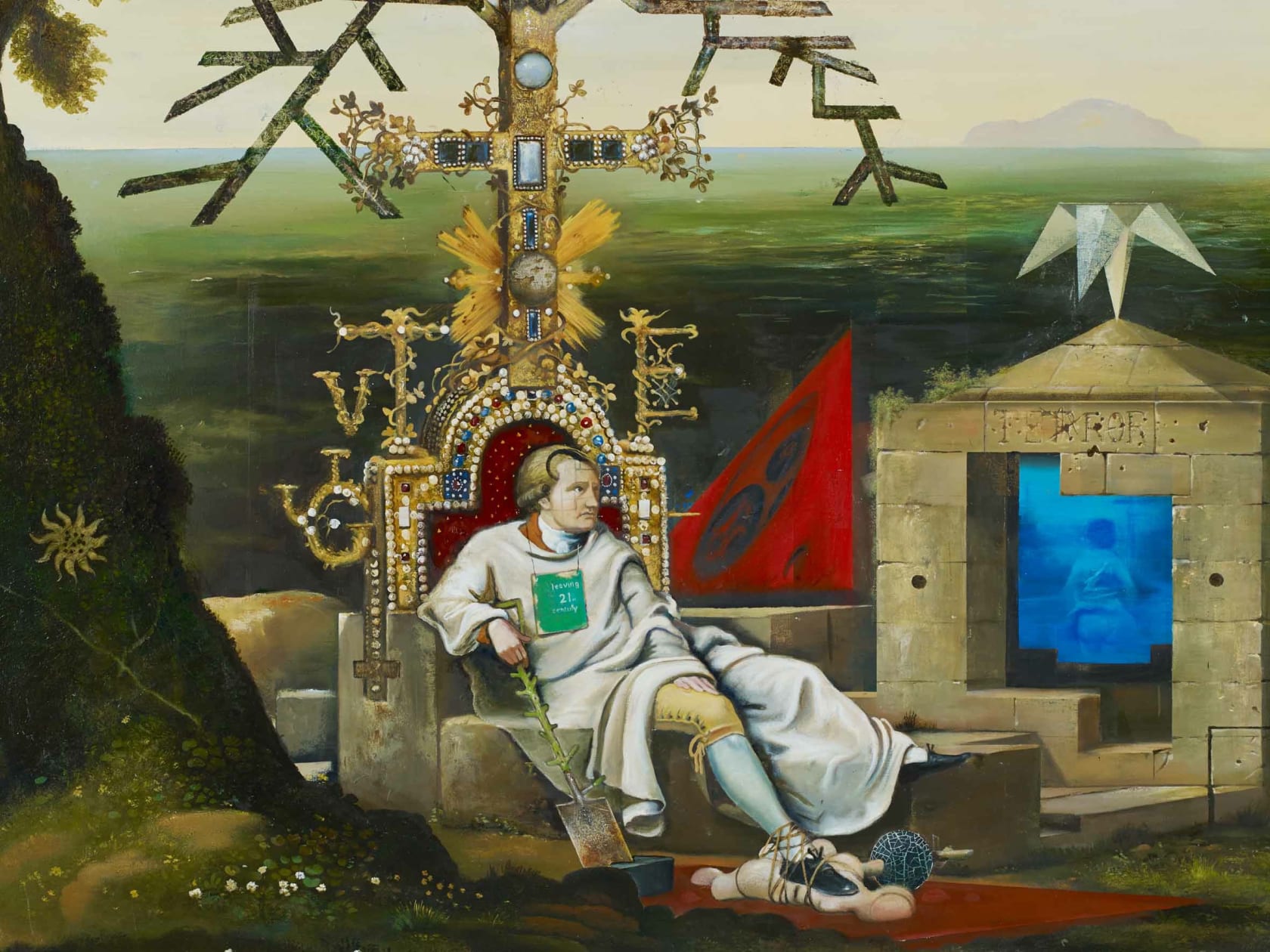 Ged Quinn, To Burn The Fleece of a Grazing Cloud, 2013