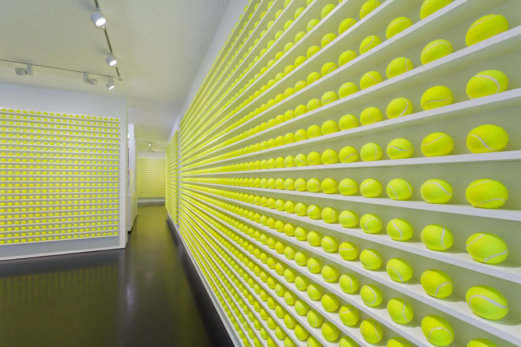David Shrigley, Tennis Ball Exchange, 2021