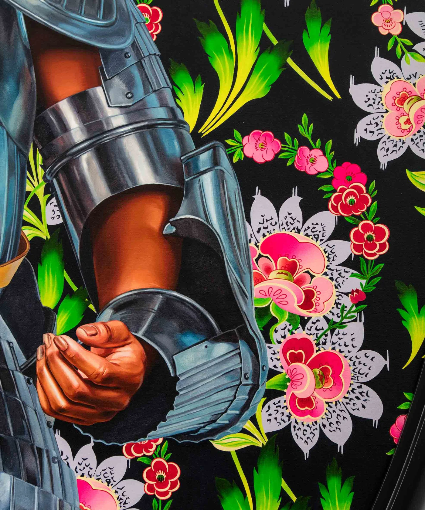 Kehinde Wiley, Portrait of Elodi Dielubanza, 2019