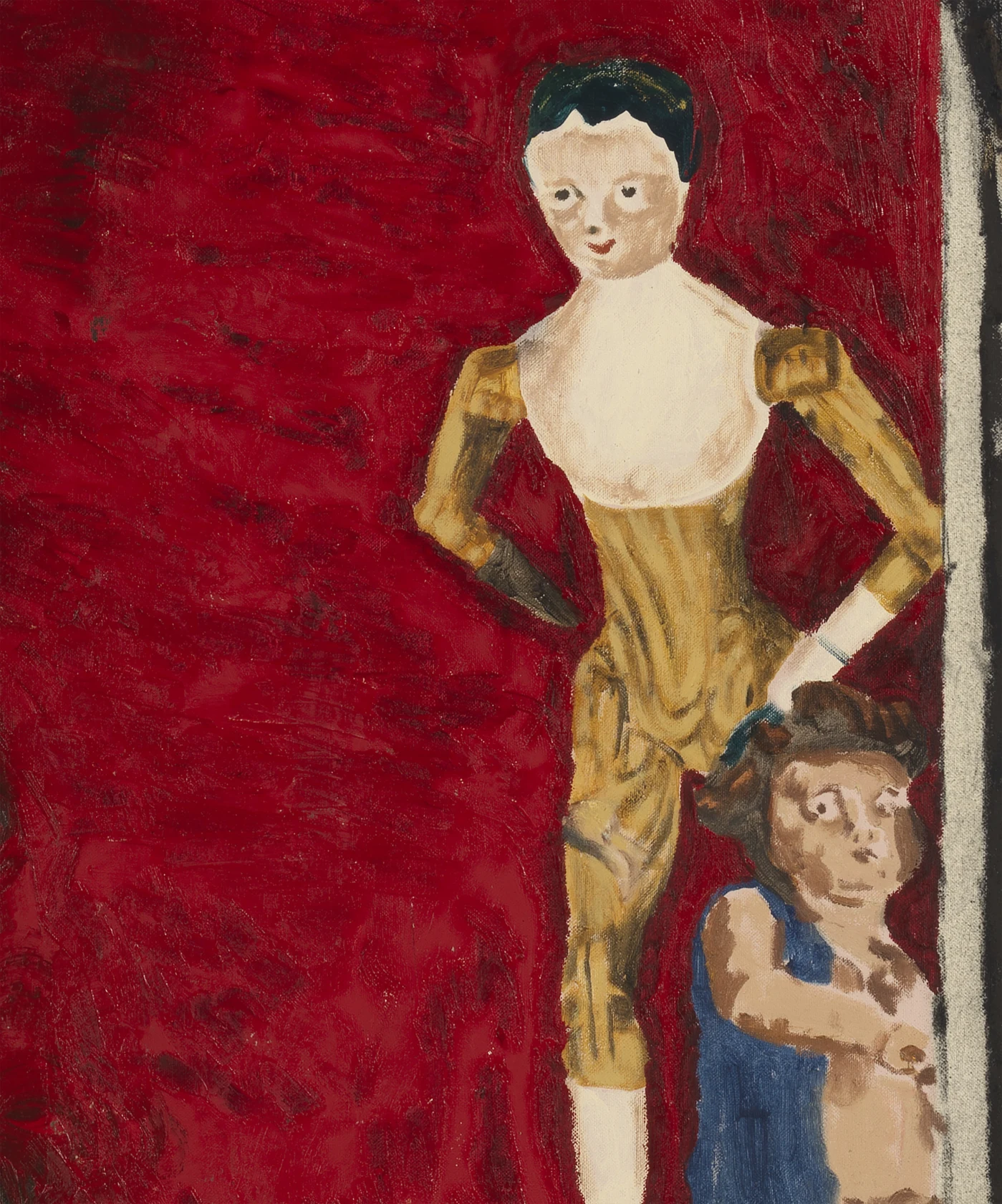 Mamma Andersson, Marionetternas afton / The Eve of the Marionettes, 2021
