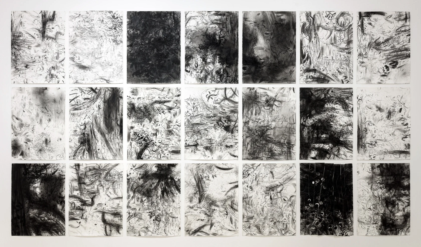 Jim Hodges, No title (winter notes) #36 - 56, 2016