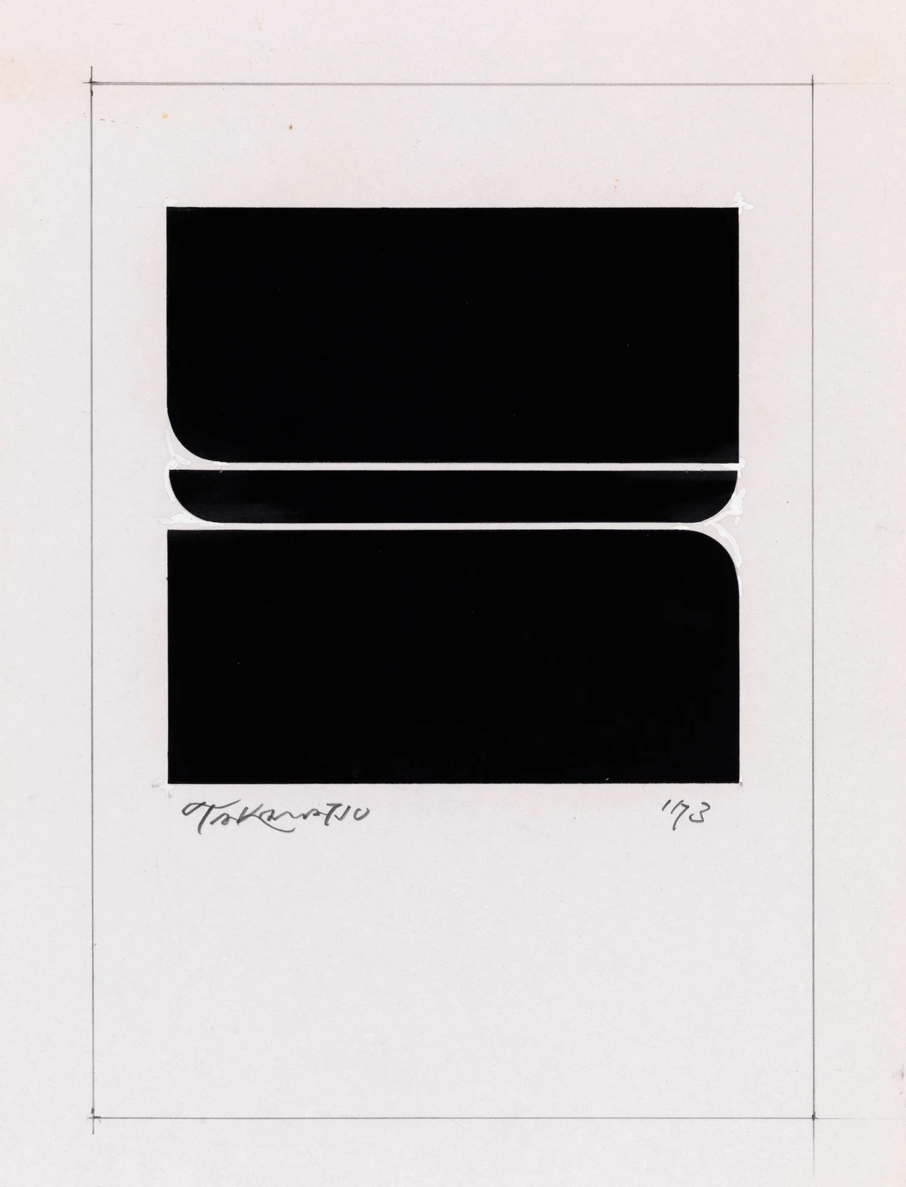 Jiro Takamatsu, In the Form of Square, 1973