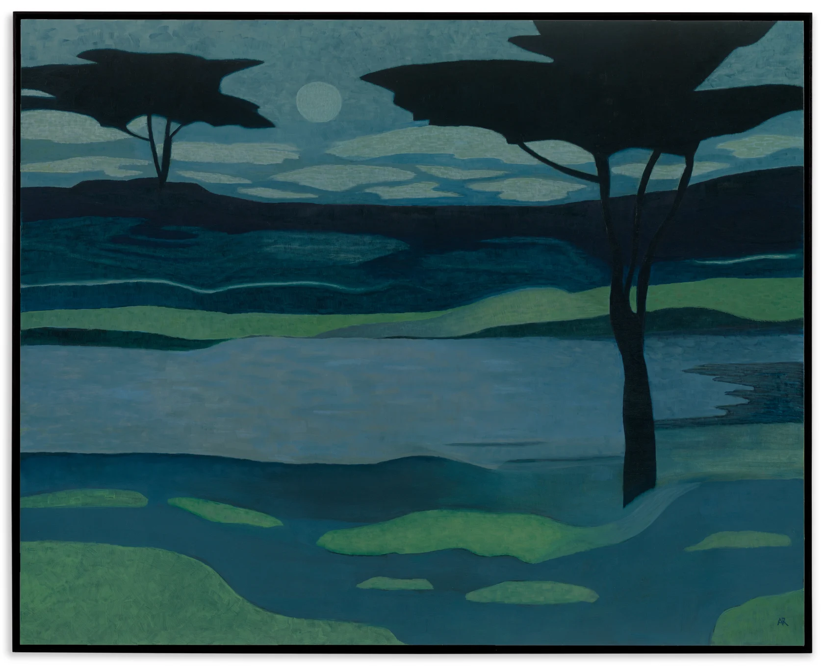 Anne Rothenstein Night Flood, 2025