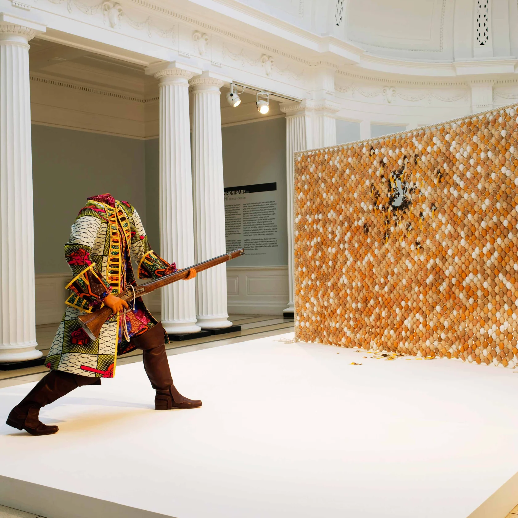 Yinka Shonibare Egg Fight, 2009