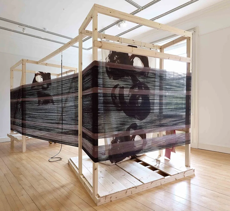 Claire Barclay Trappings, 2014