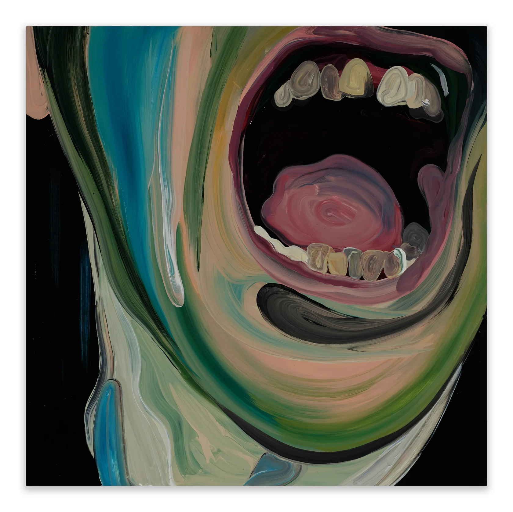 Clare Woods, The English Smile, 2021