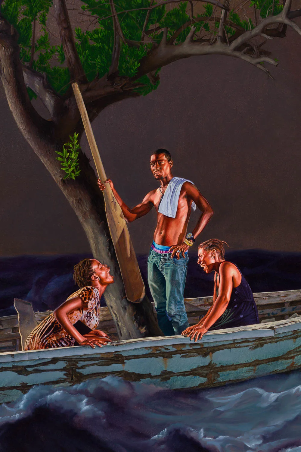 Kehinde Wiley Ship of Fools, 2017