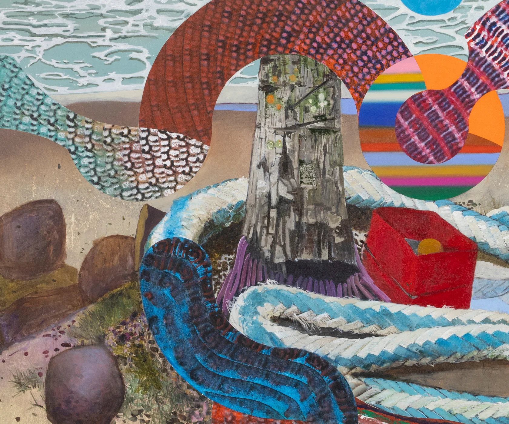 Luiz Zerbini Sea Bubbles, 2023