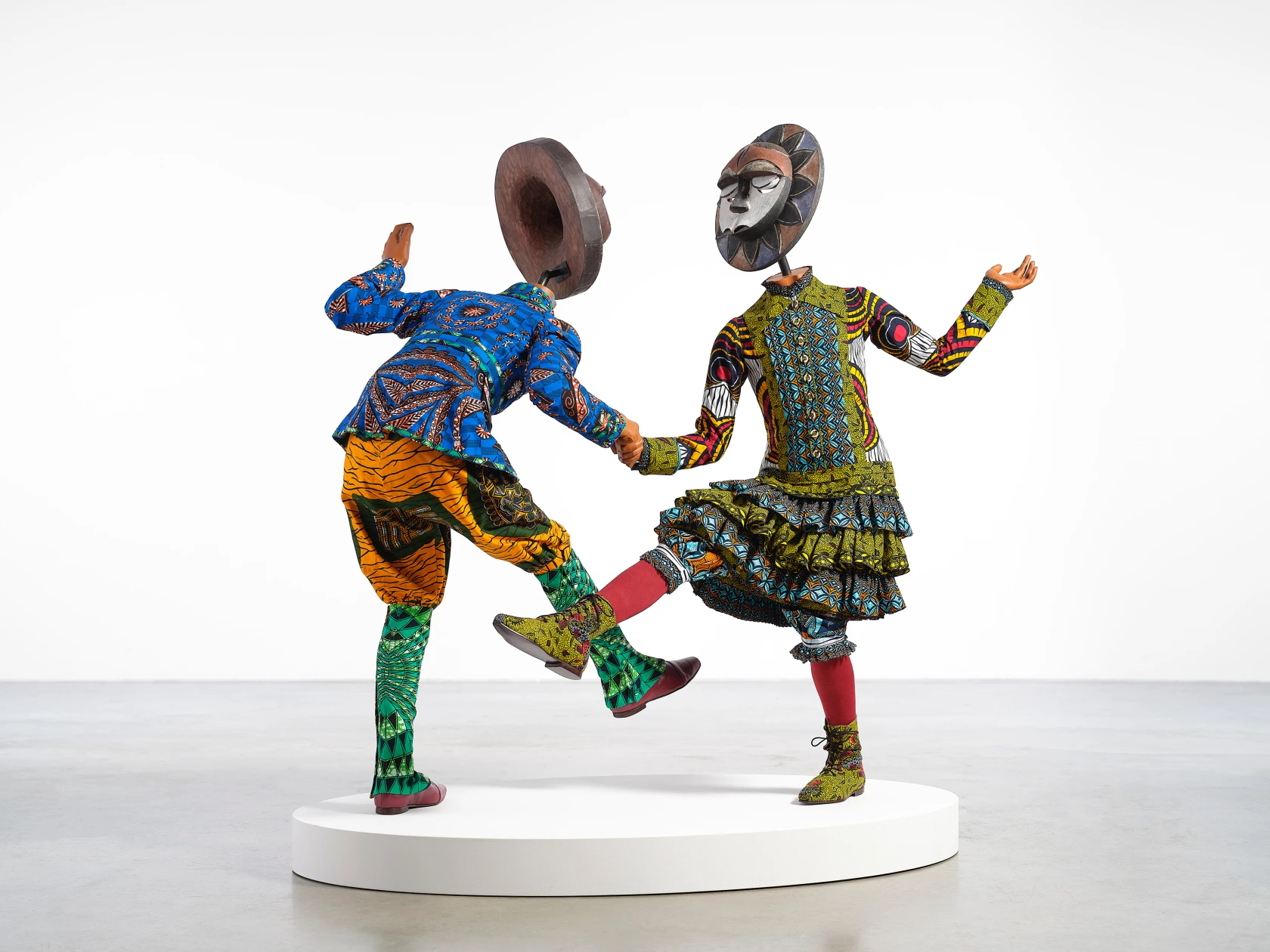 Yinka Shonibare Sun Dance Kids (Boy and Girl), 2023
