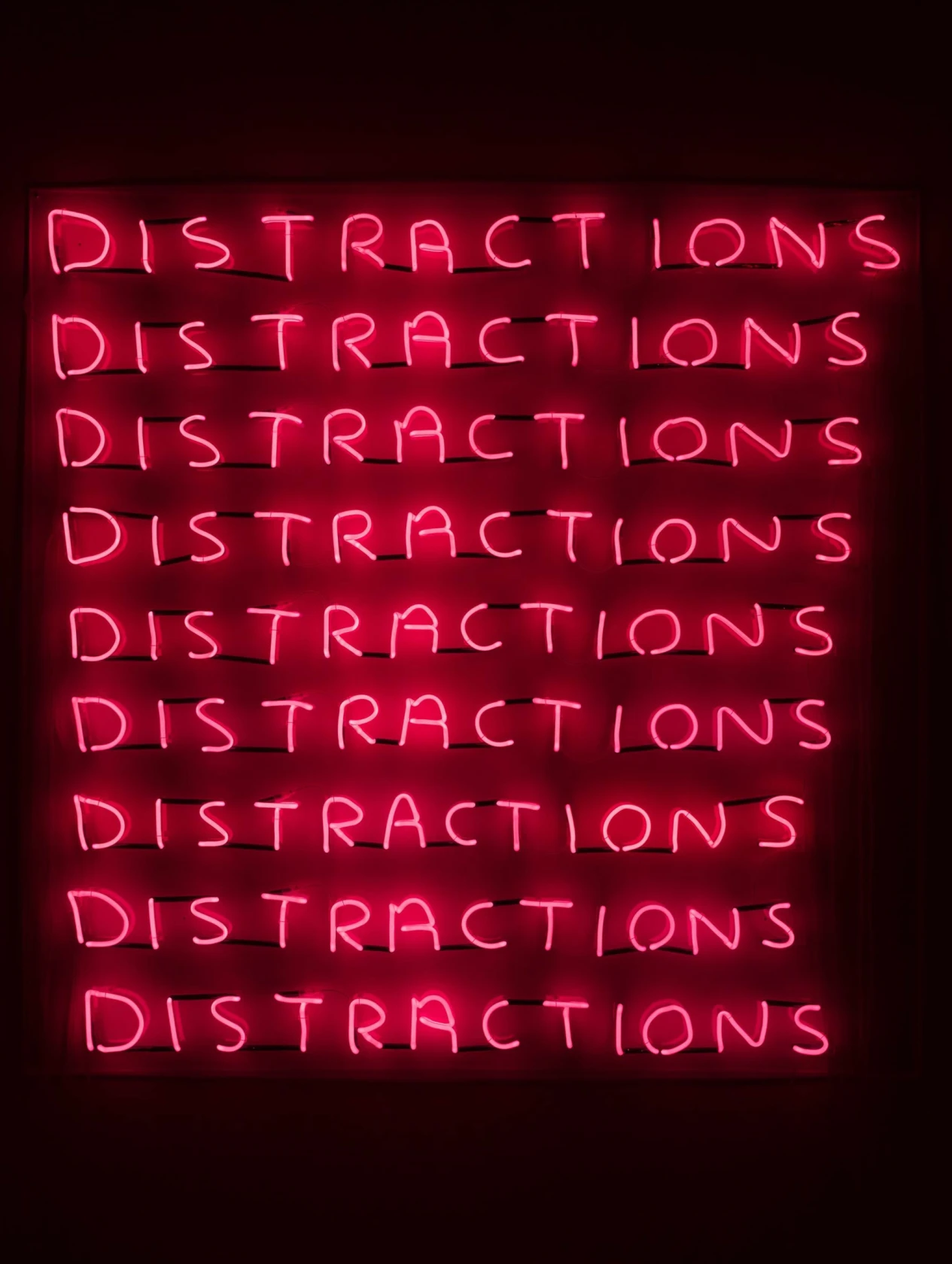 David Shrigley, Distractions, 2018